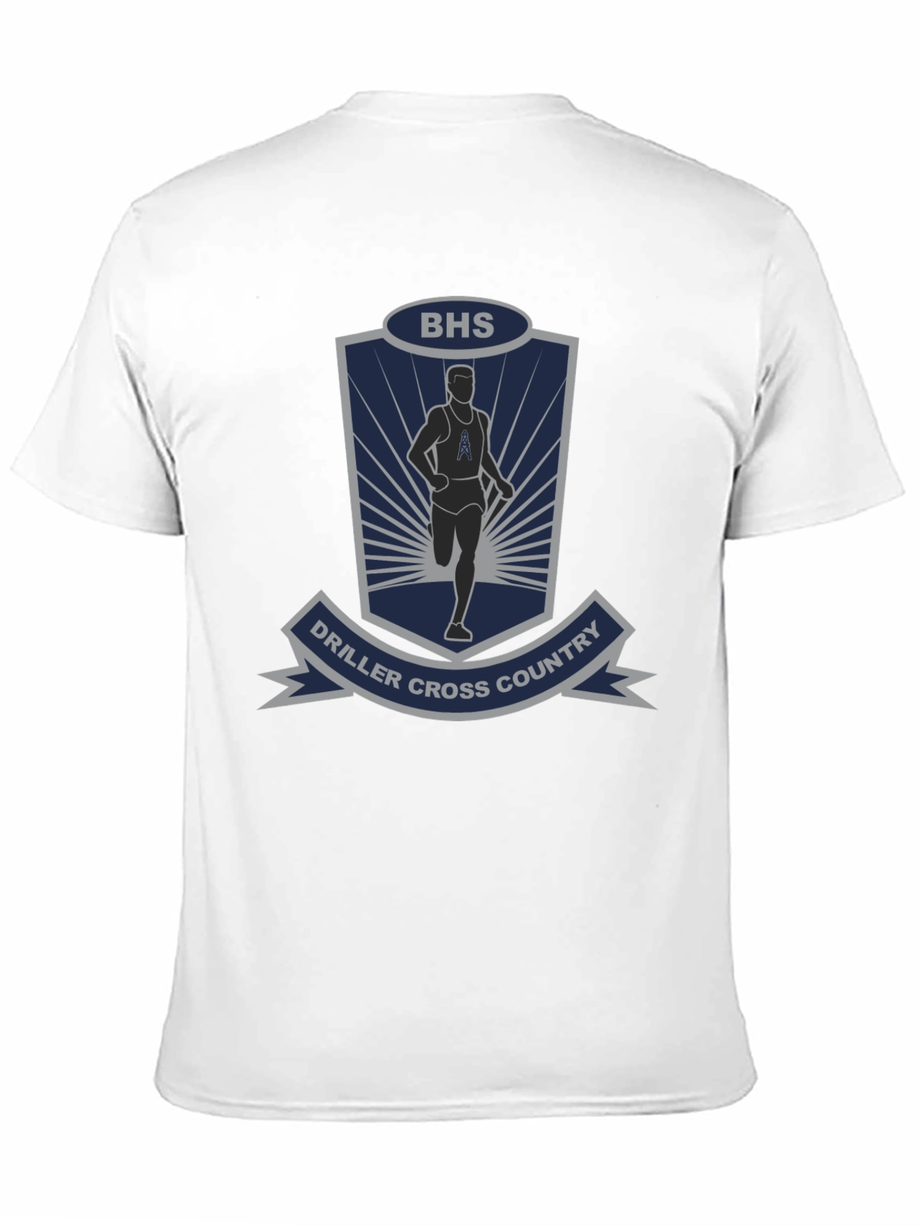 Driller Cross Country Graphic Tee - BHS Running Shirt