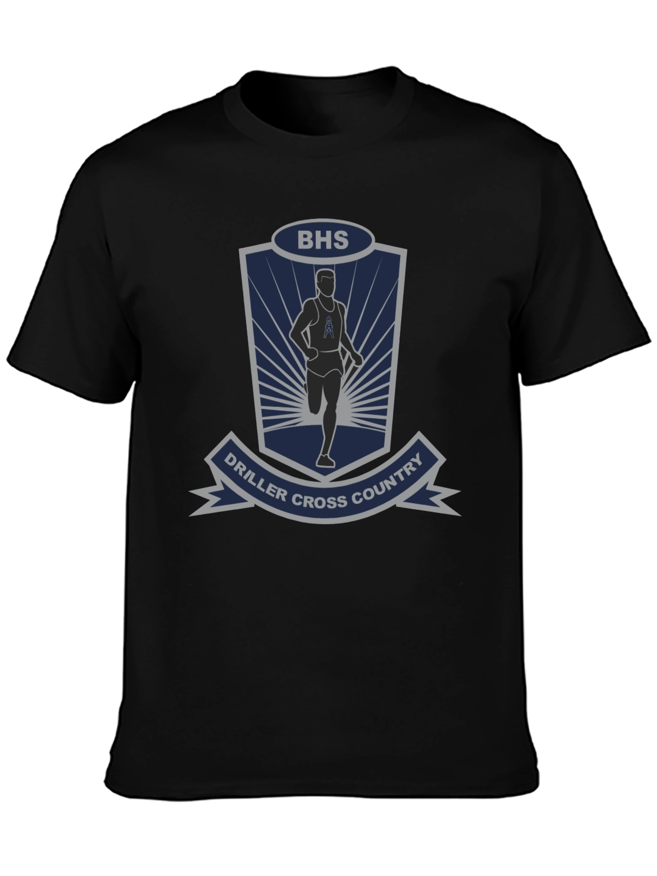 Driller Cross Country Graphic Tee - BHS Running Shirt