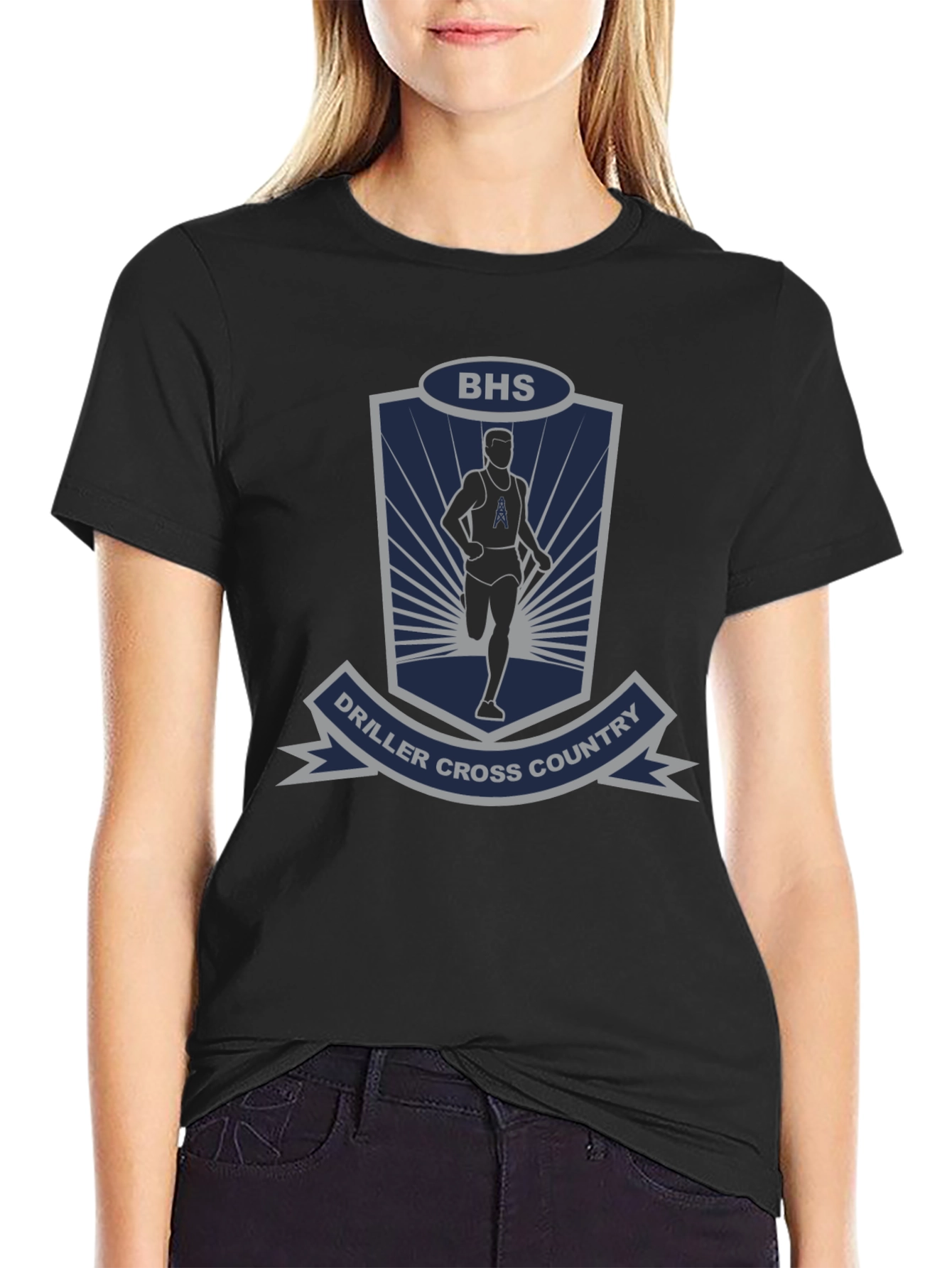 Driller Cross Country Graphic Tee - BHS Running Shirt