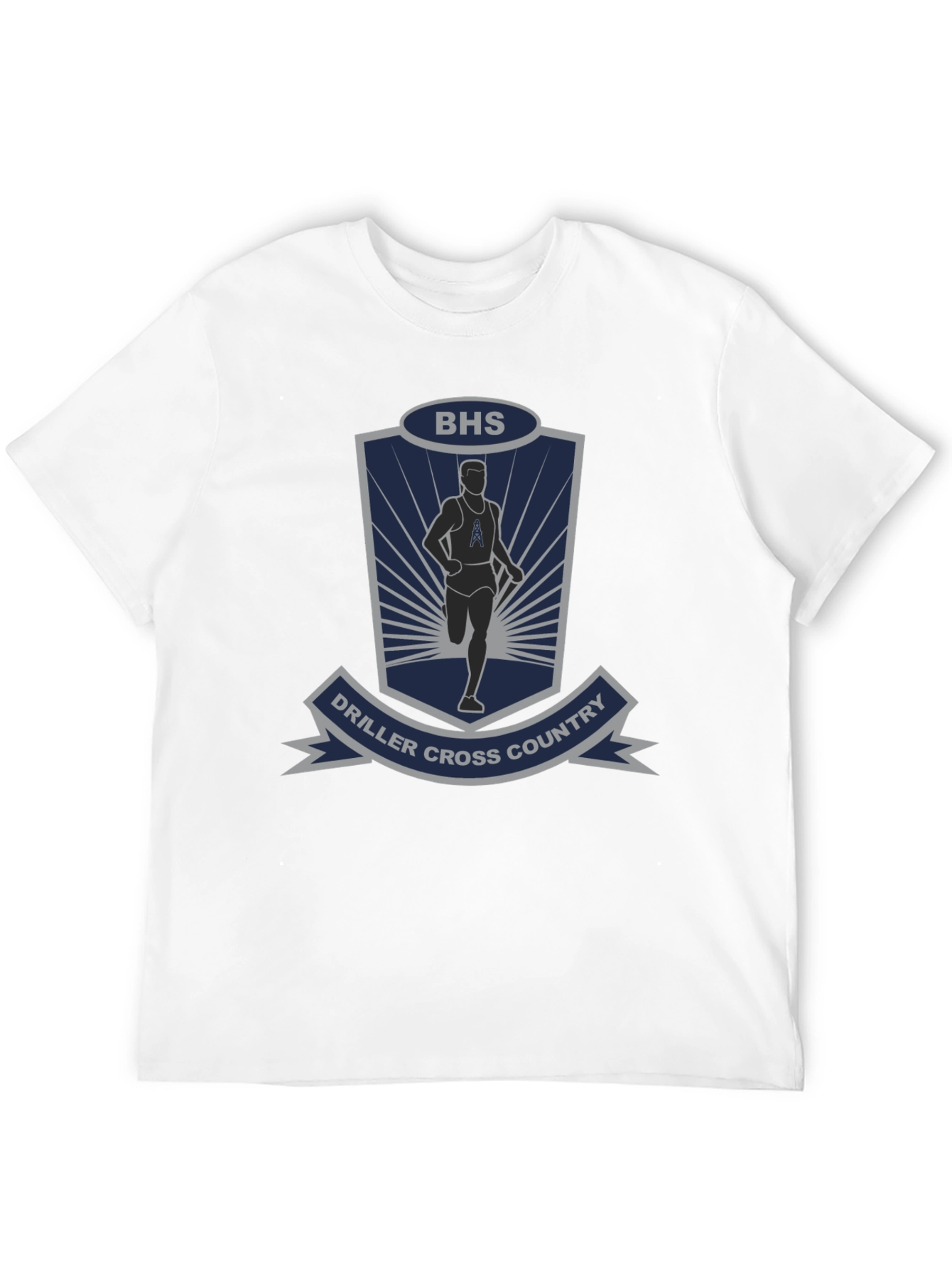 Driller Cross Country Graphic Tee - BHS Running Shirt