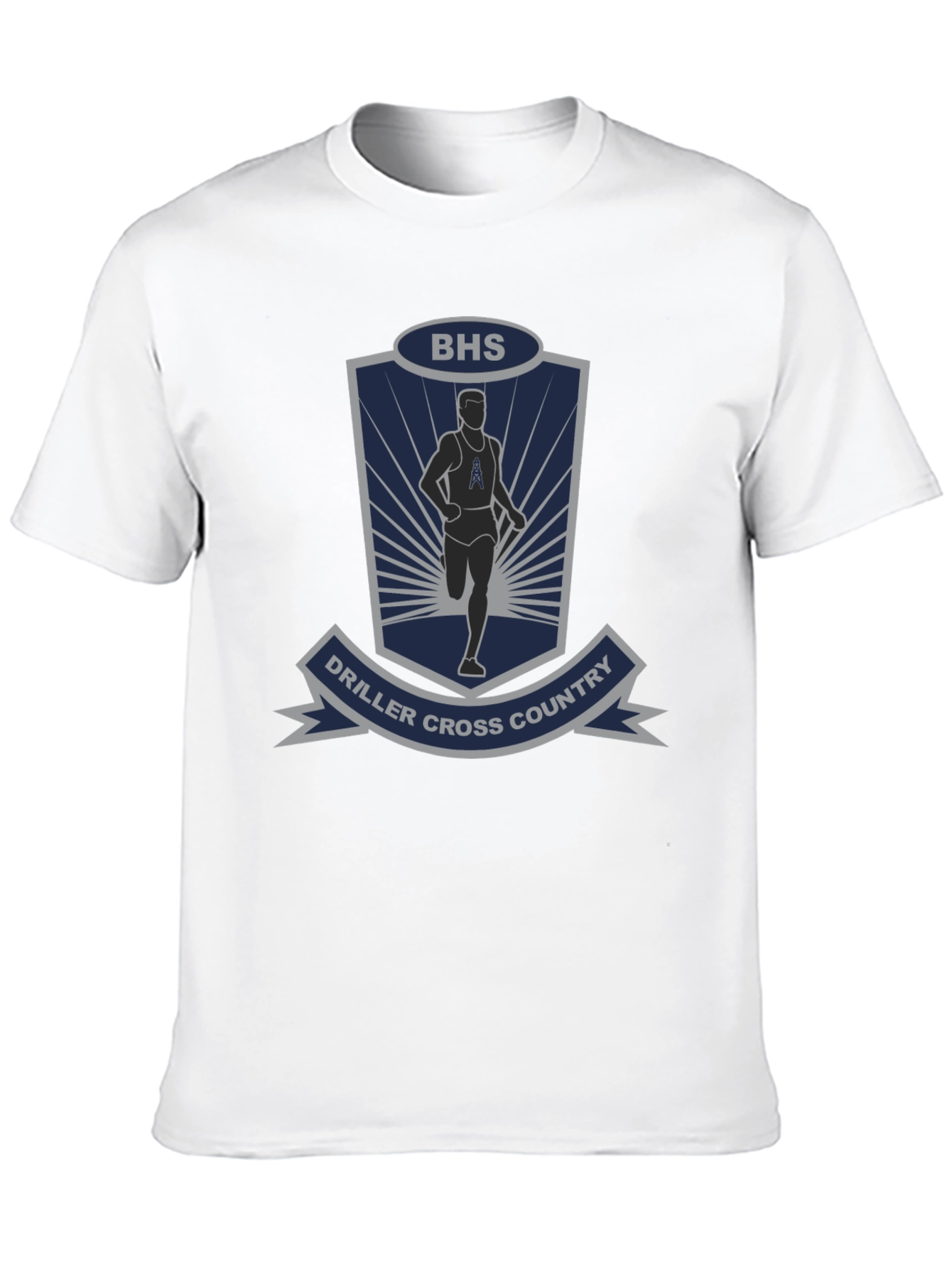 Driller Cross Country Graphic Tee - BHS Running Shirt