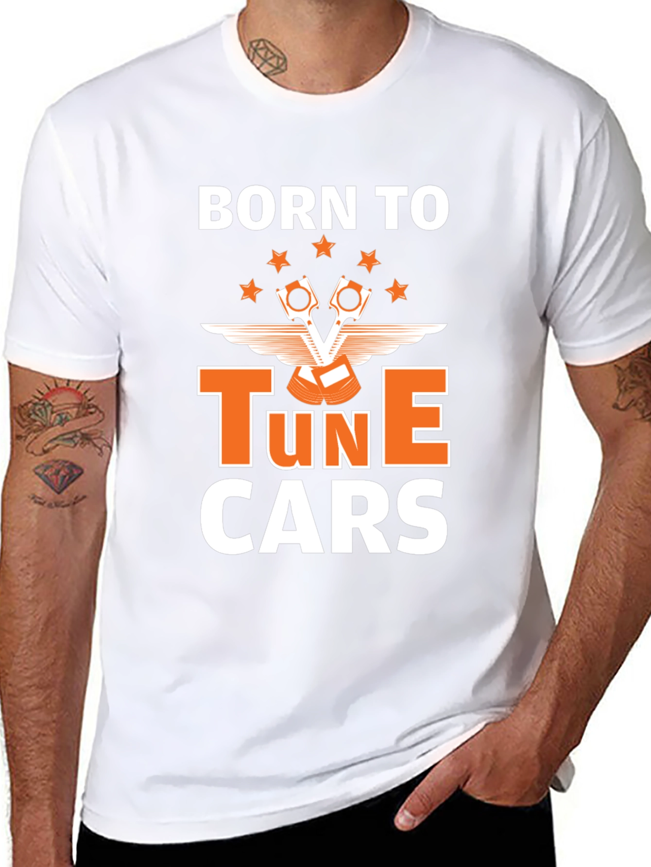 Born To Tune Cars Graphic Tee