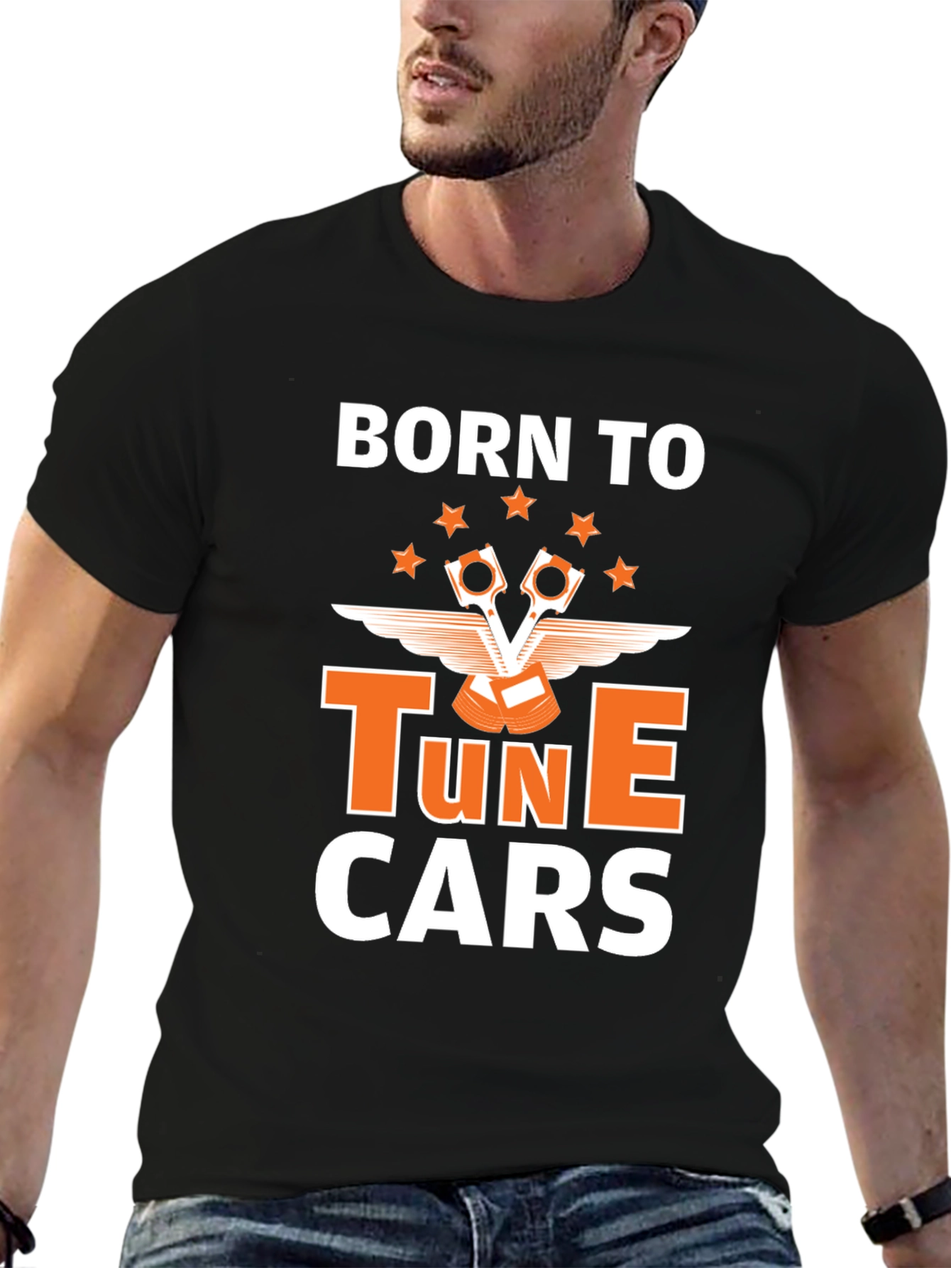 Born To Tune Cars Graphic Tee