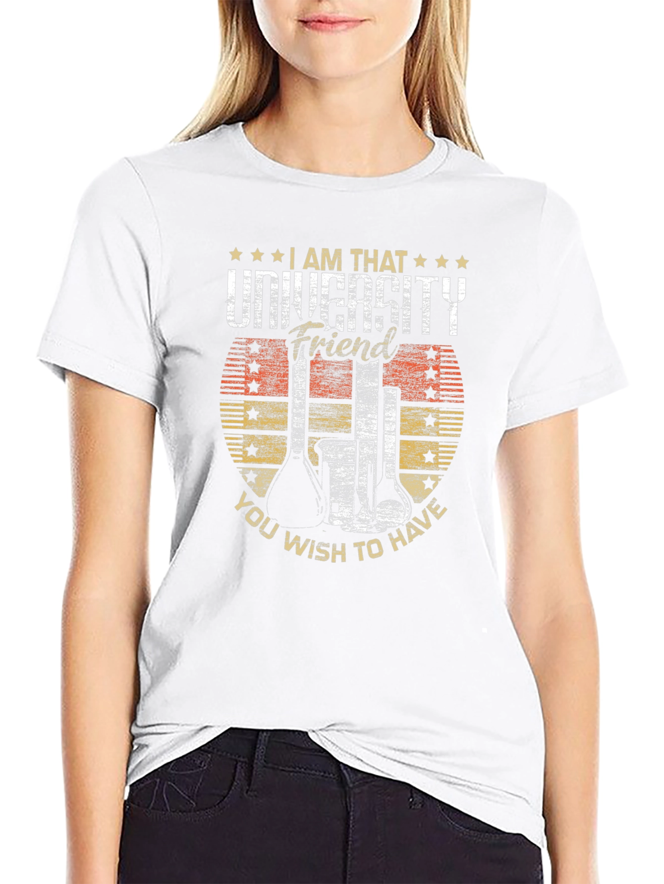 University Friend T-Shirt - Science Humor Tee