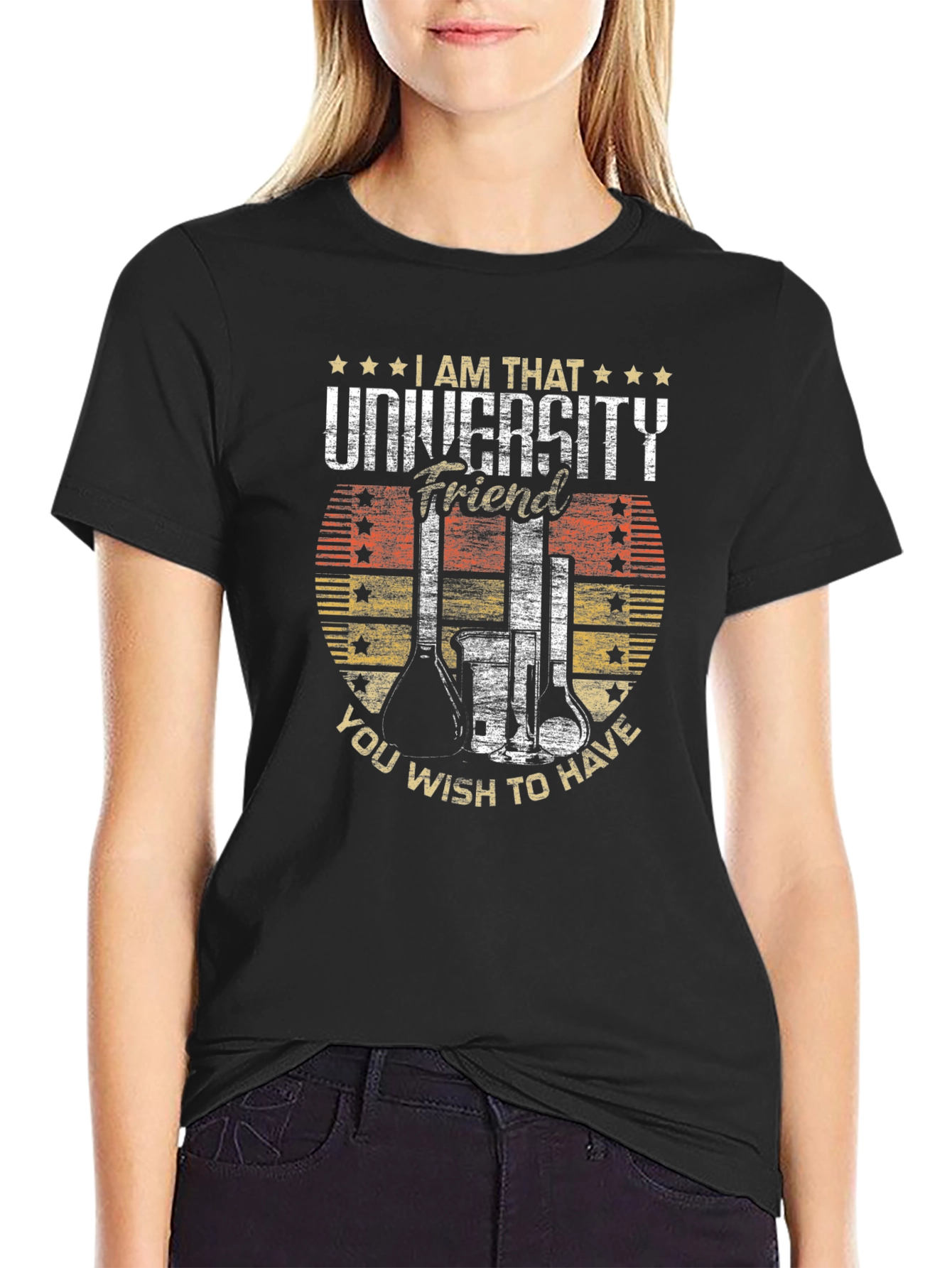 University Friend T-Shirt - Science Humor Tee