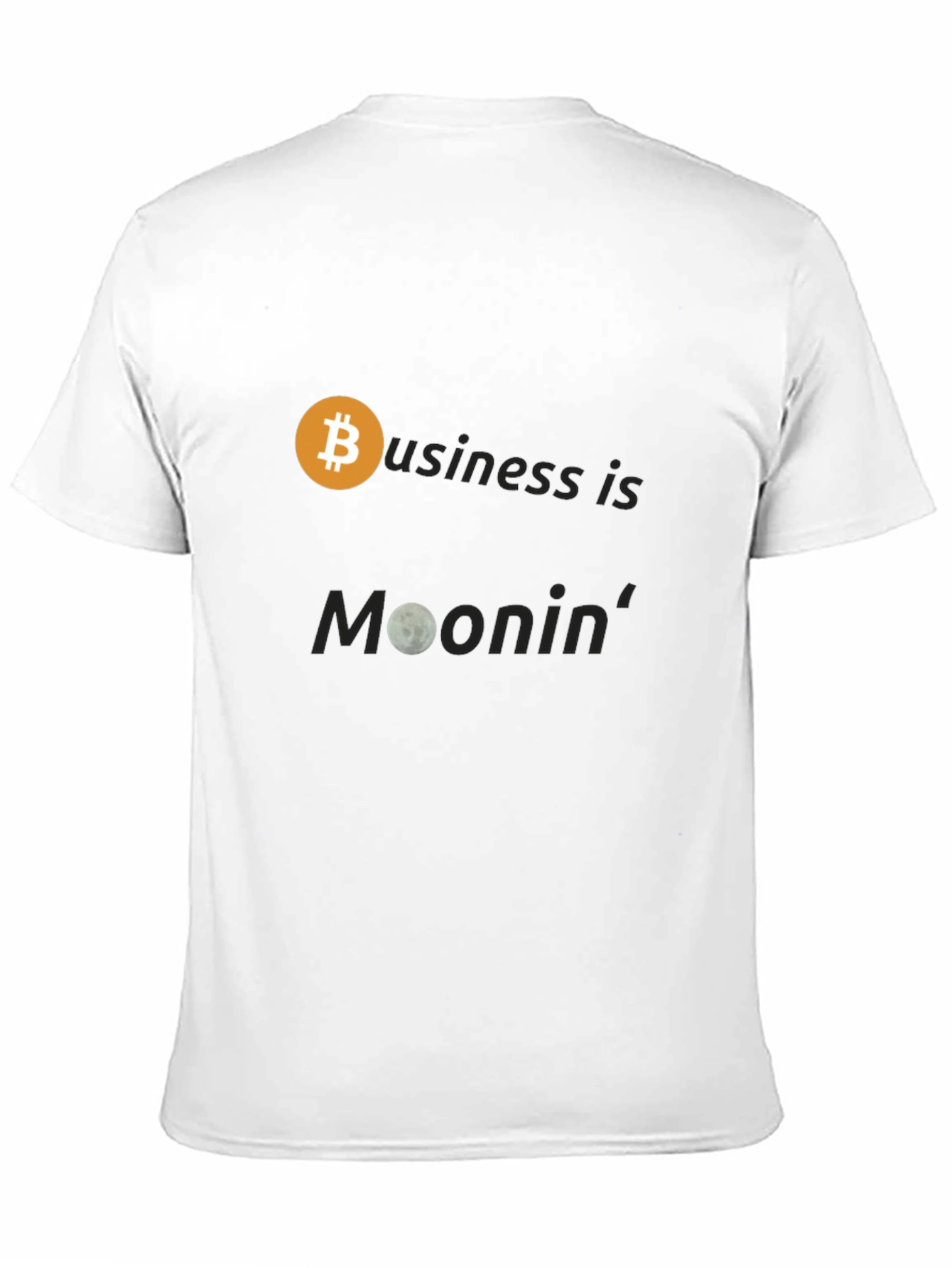 Bitcoin Moonin T-Shirt - Crypto Business