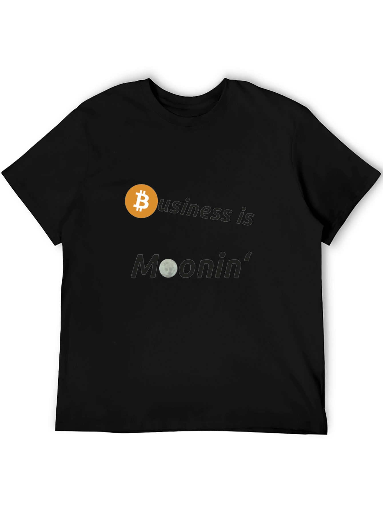 Bitcoin Moonin T-Shirt - Crypto Business