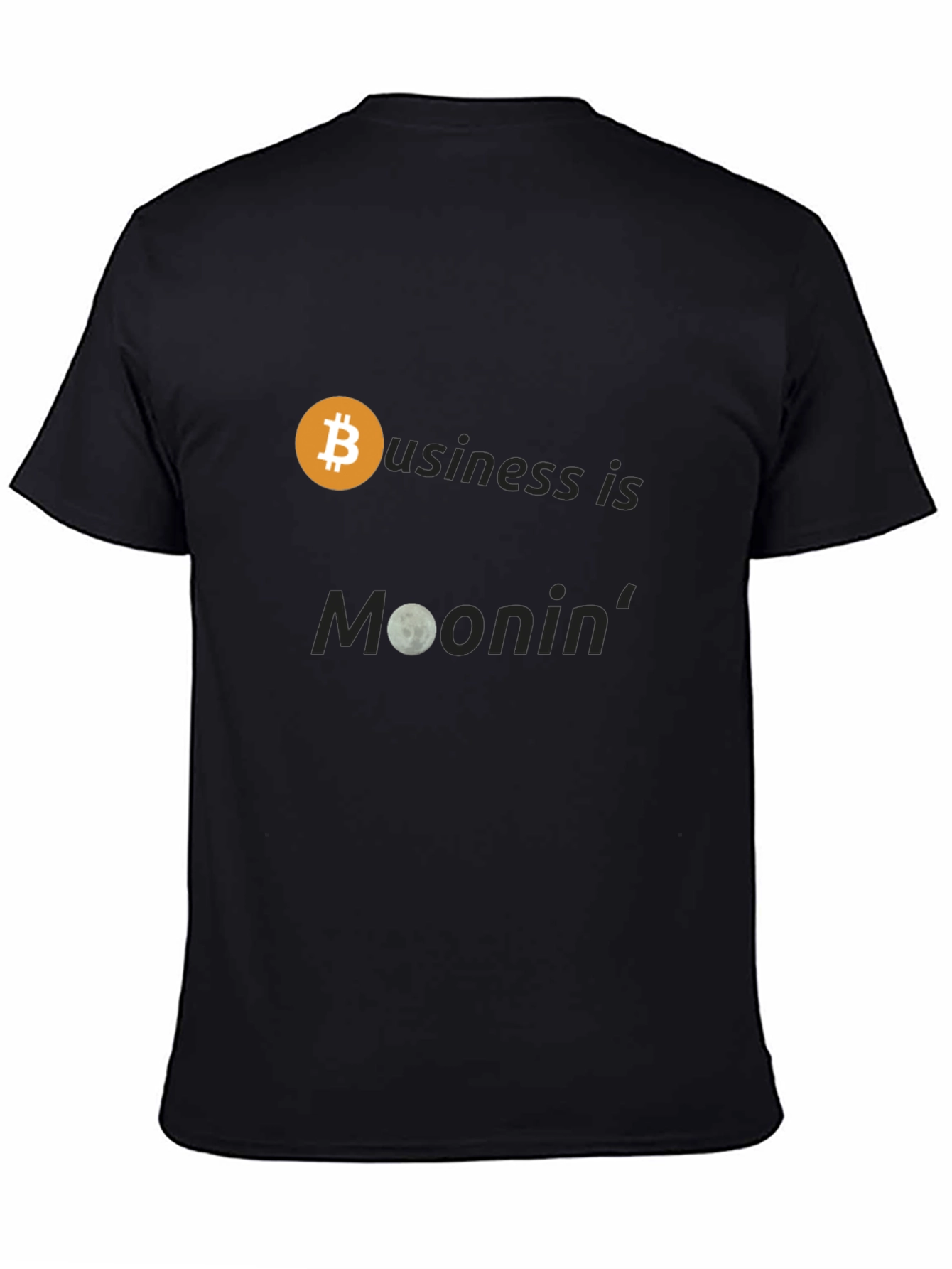 Bitcoin Moonin T-Shirt - Crypto Business