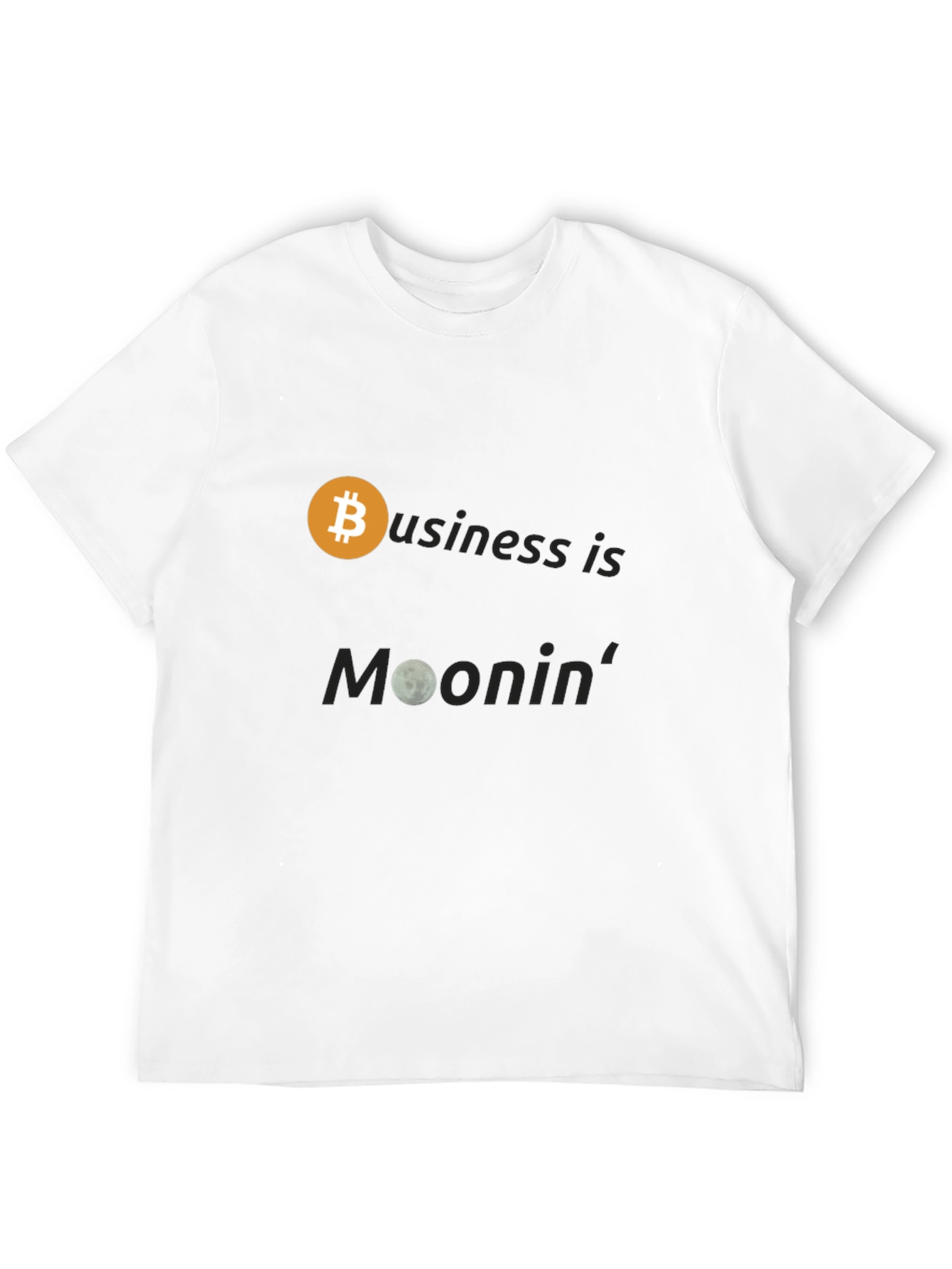 Bitcoin Moonin T-Shirt - Crypto Business