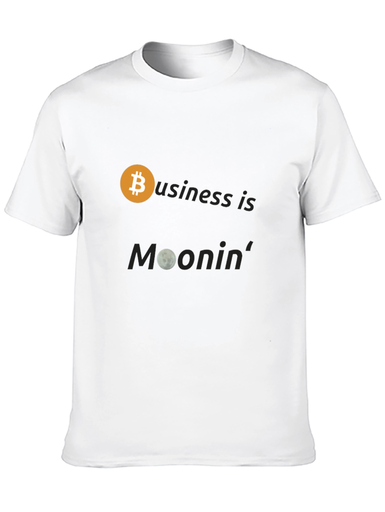 Bitcoin Moonin T-Shirt - Crypto Business