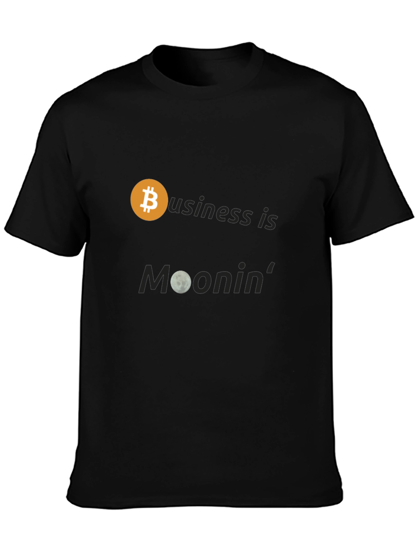 Bitcoin Moonin T-Shirt - Crypto Business