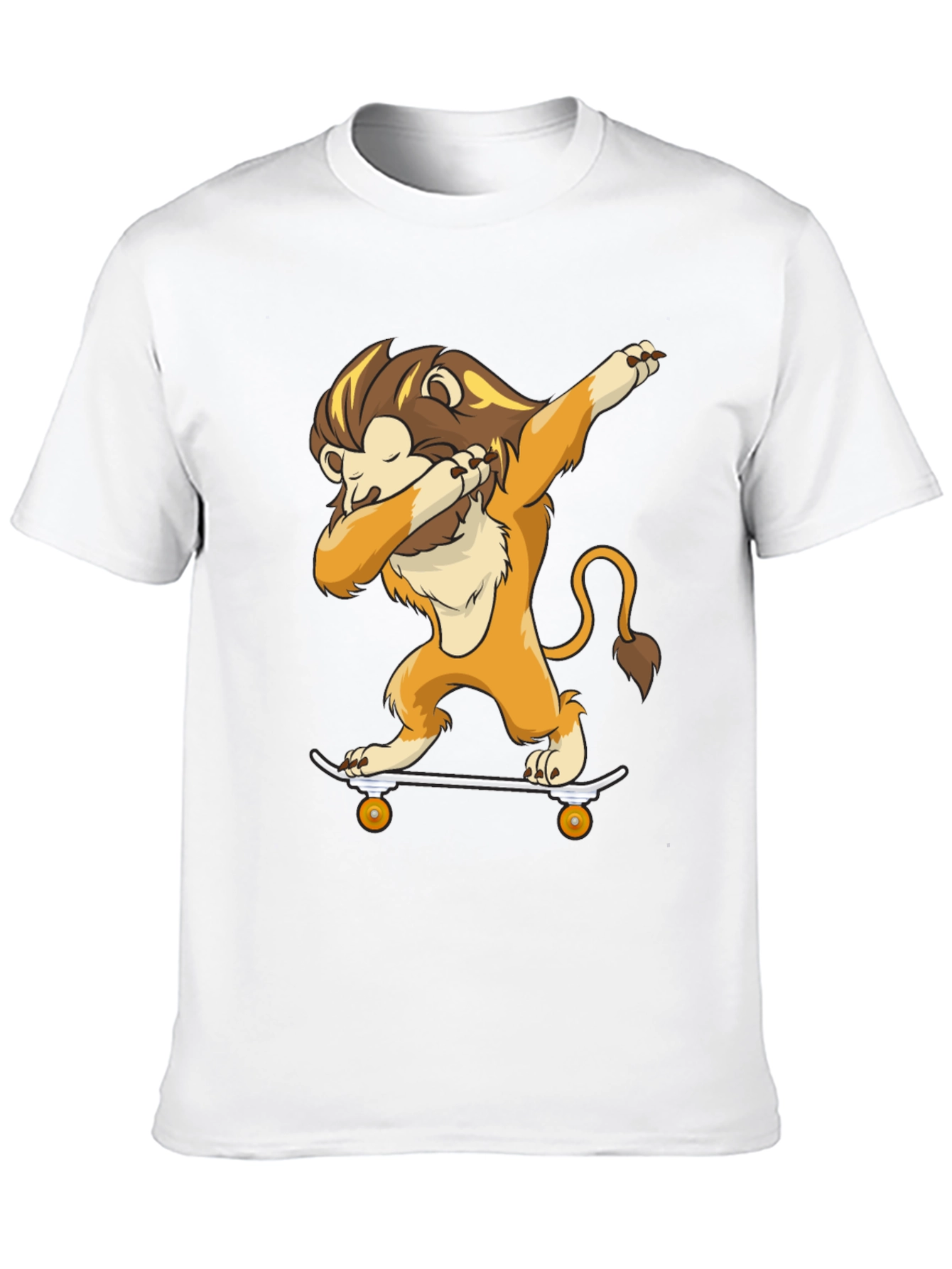 Lion Skateboard Dab T-Shirt
