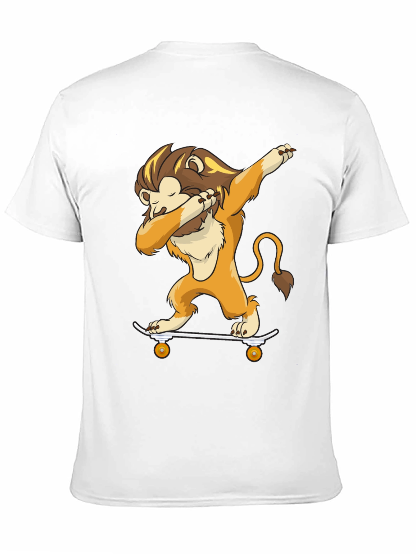 Lion Skateboard Dab T-Shirt