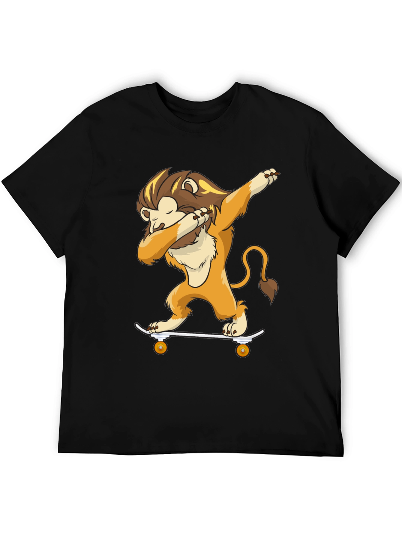 Lion Skateboard Dab T-Shirt