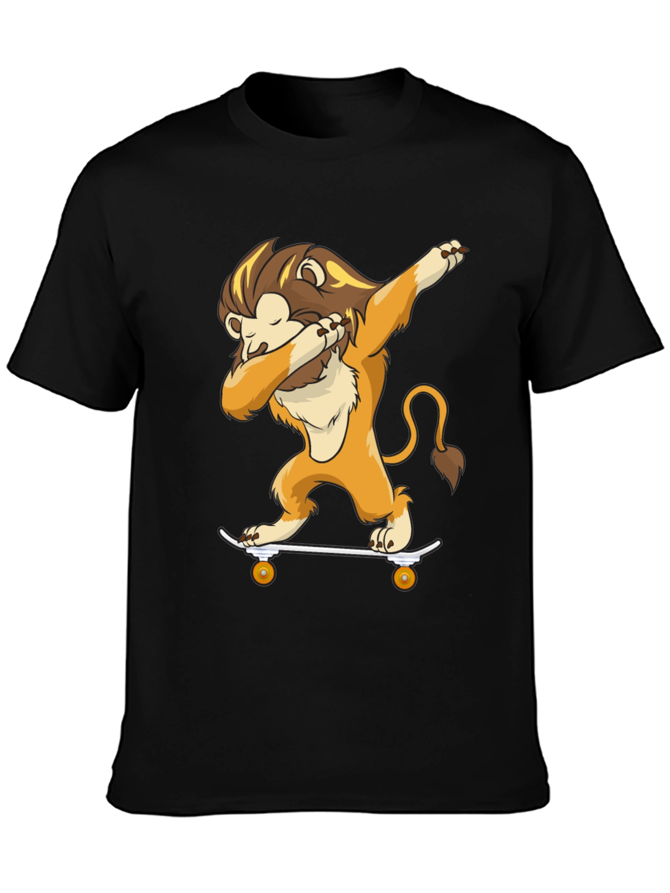 Lion Skateboard Dab T-Shirt
