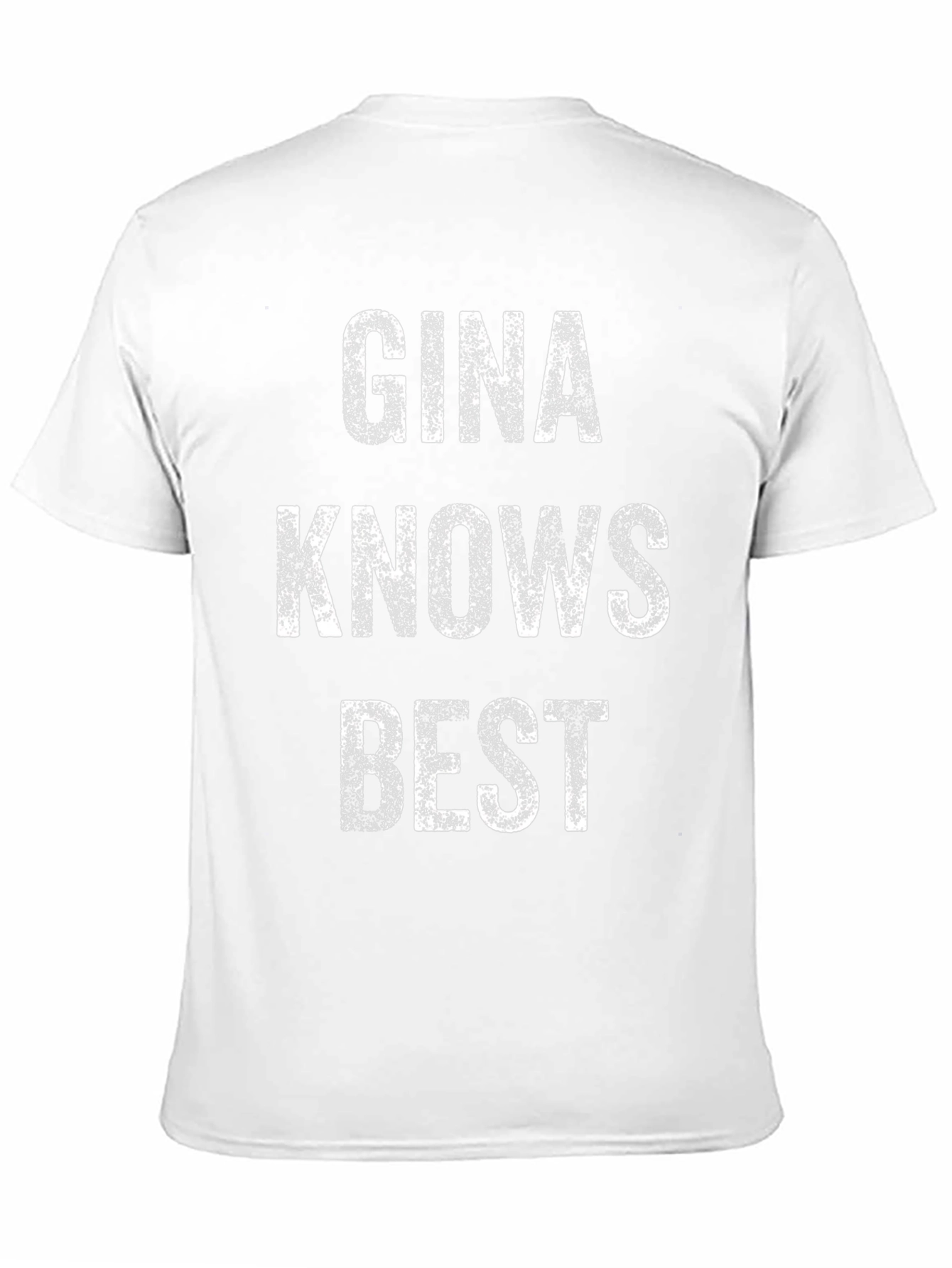 Gina Knows Best Black Graphic Tee