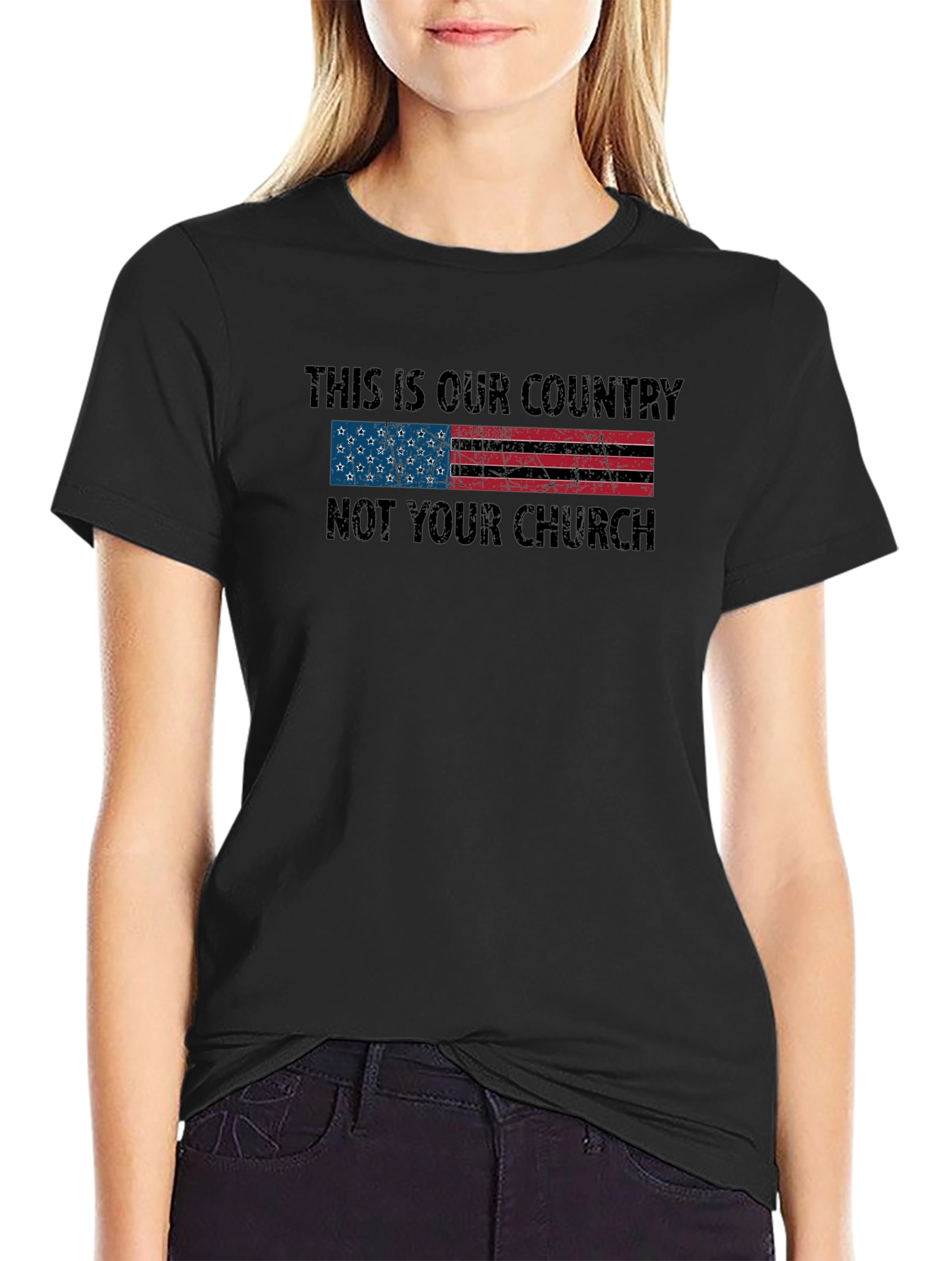 This is Our Country T-Shirt - American Flag Design