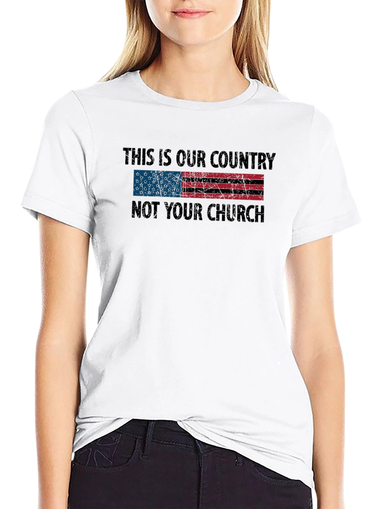 This is Our Country T-Shirt - American Flag Design