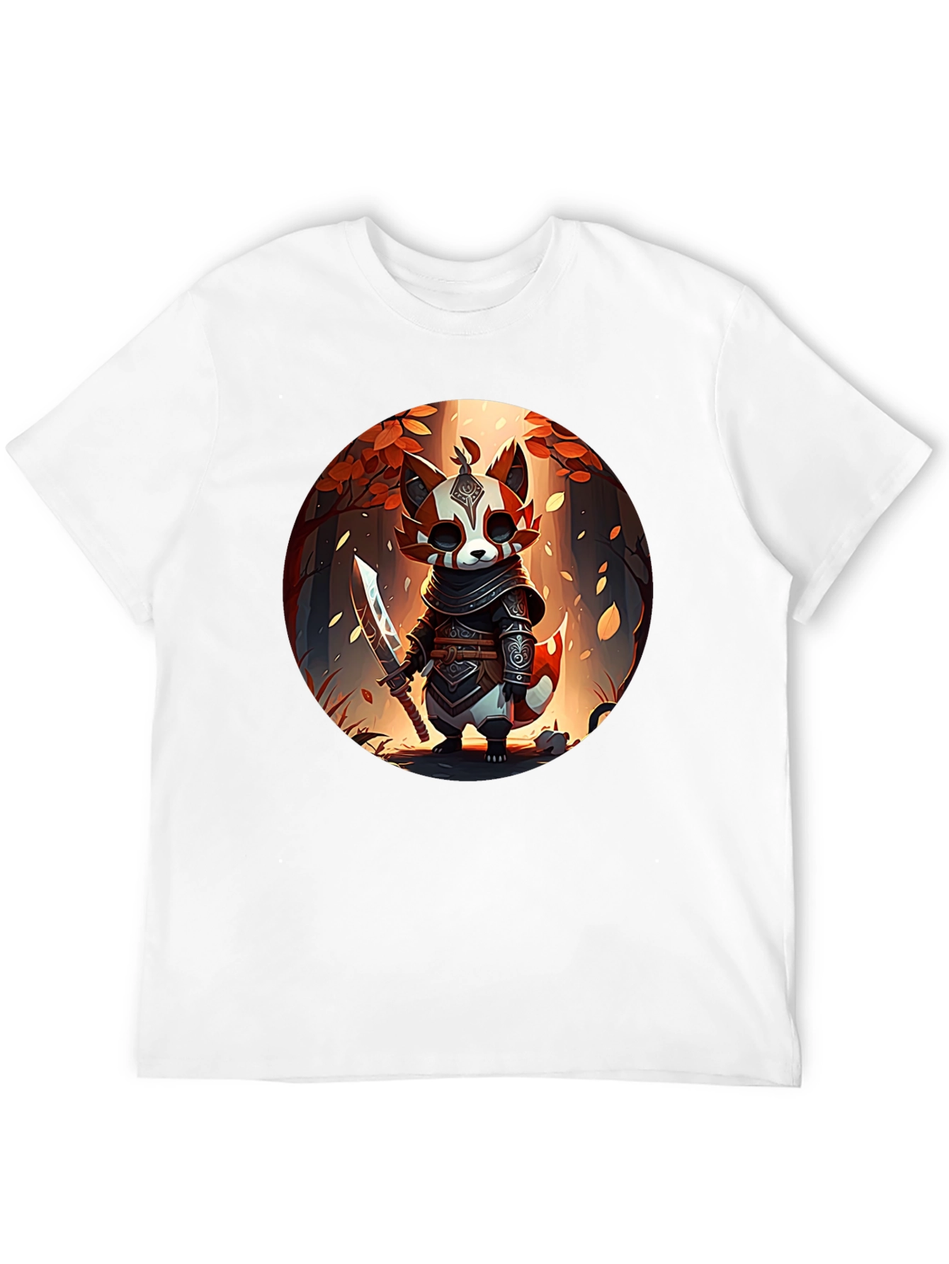 Warrior Red Panda Graphic Tee