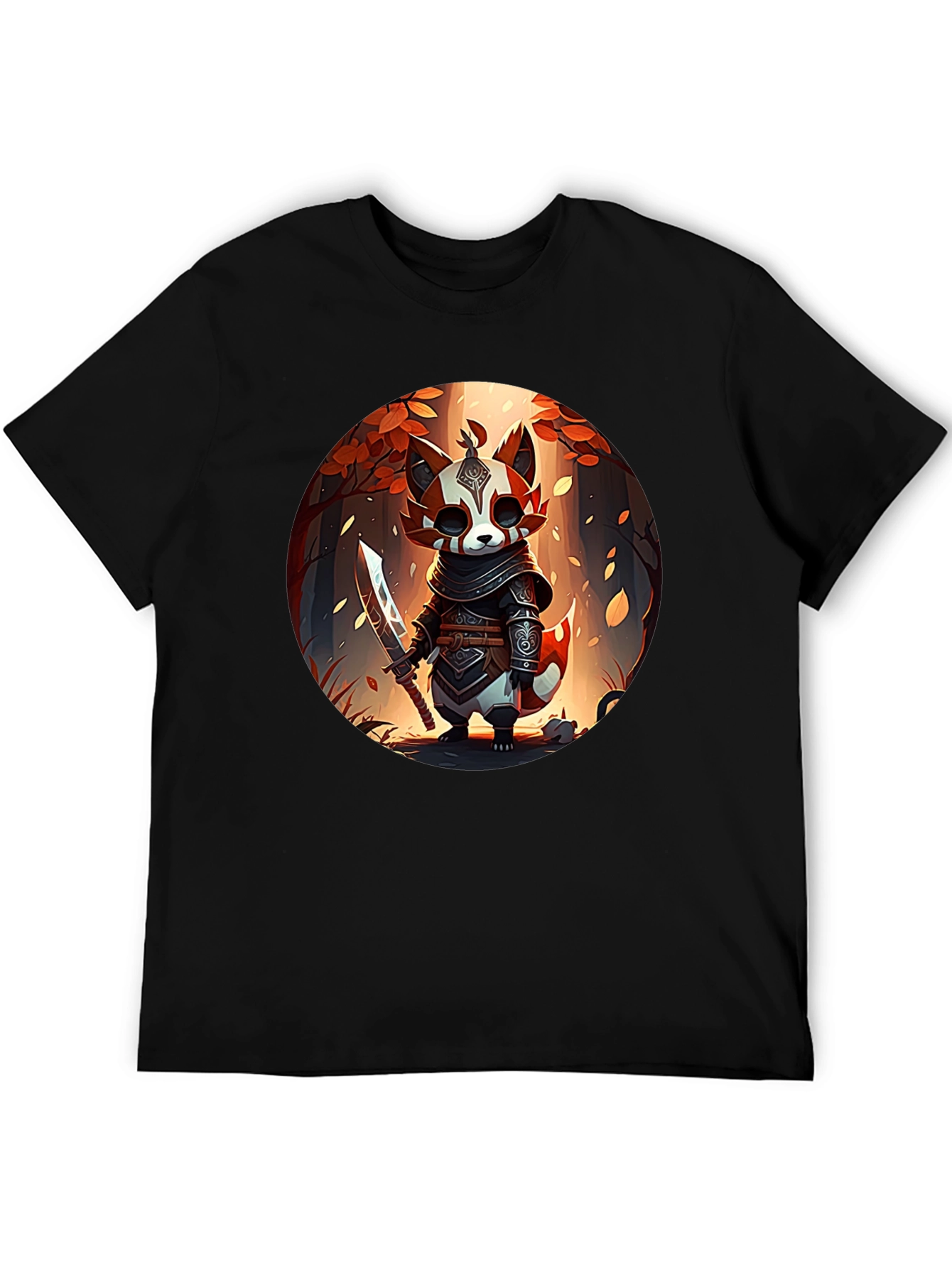 Warrior Red Panda Graphic Tee