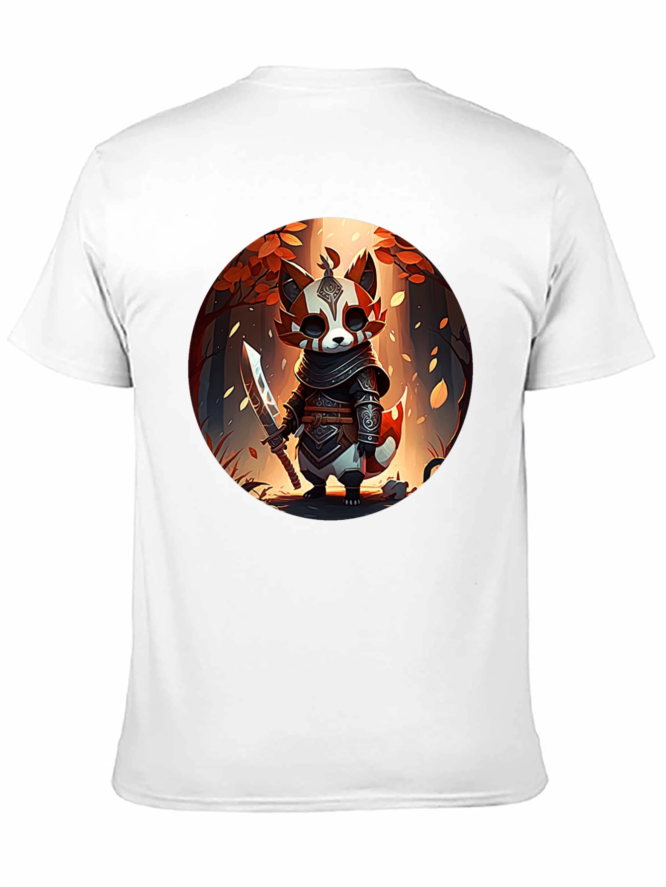 Warrior Red Panda Graphic Tee