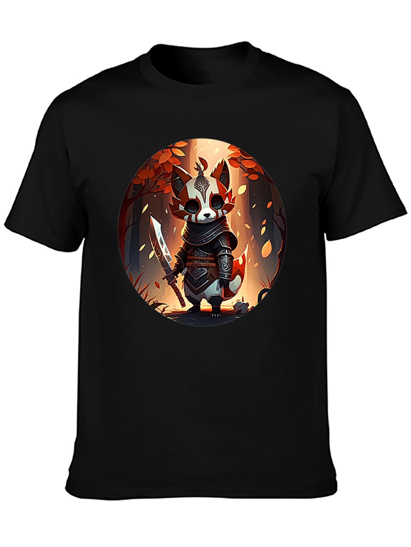 Warrior Red Panda Graphic Tee