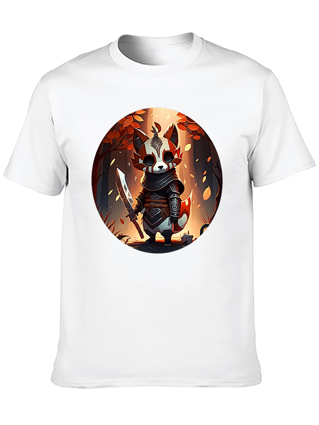 Warrior Red Panda Graphic Tee