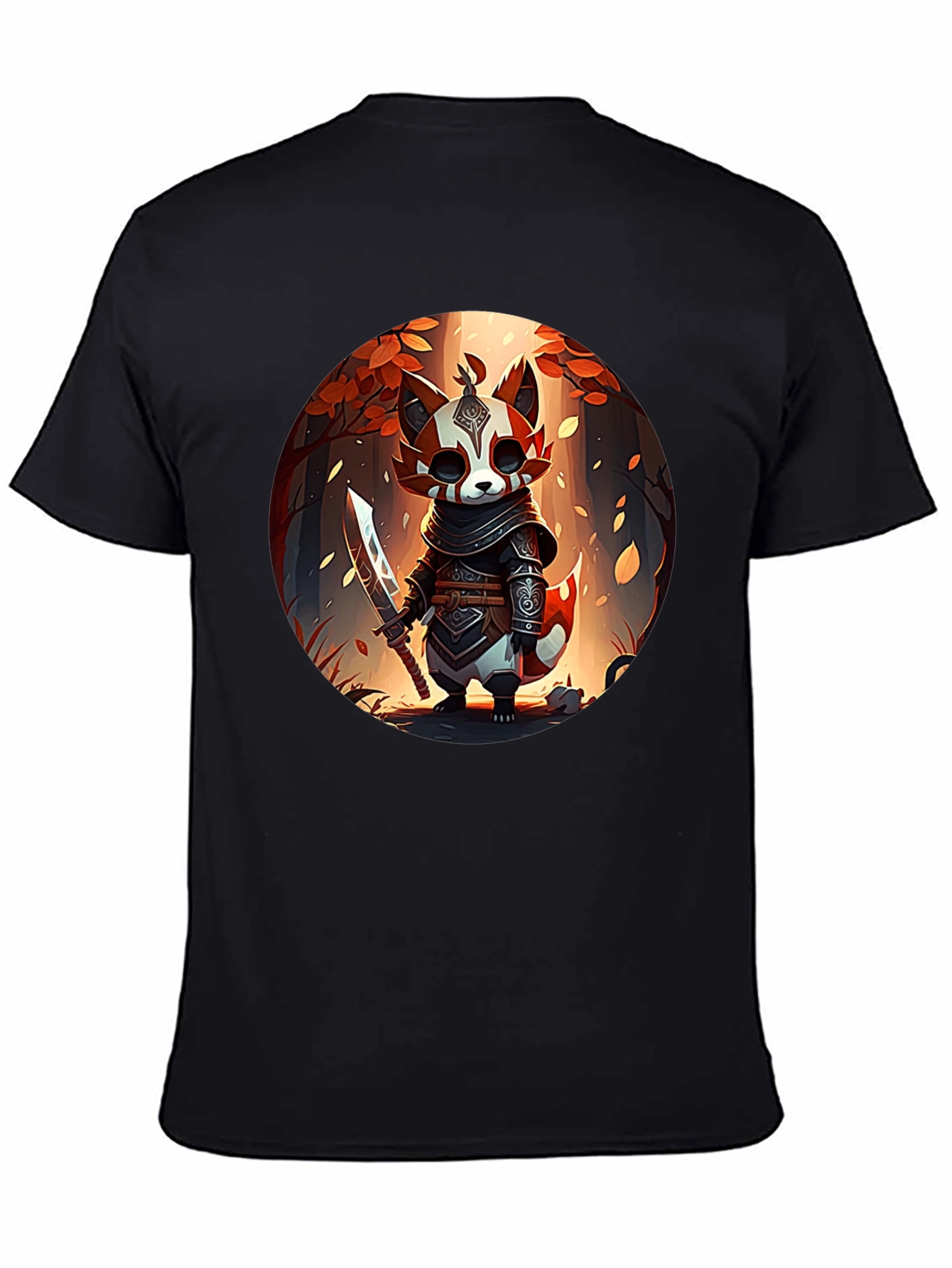 Warrior Red Panda Graphic Tee