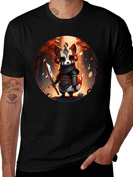 Warrior Red Panda Graphic Tee