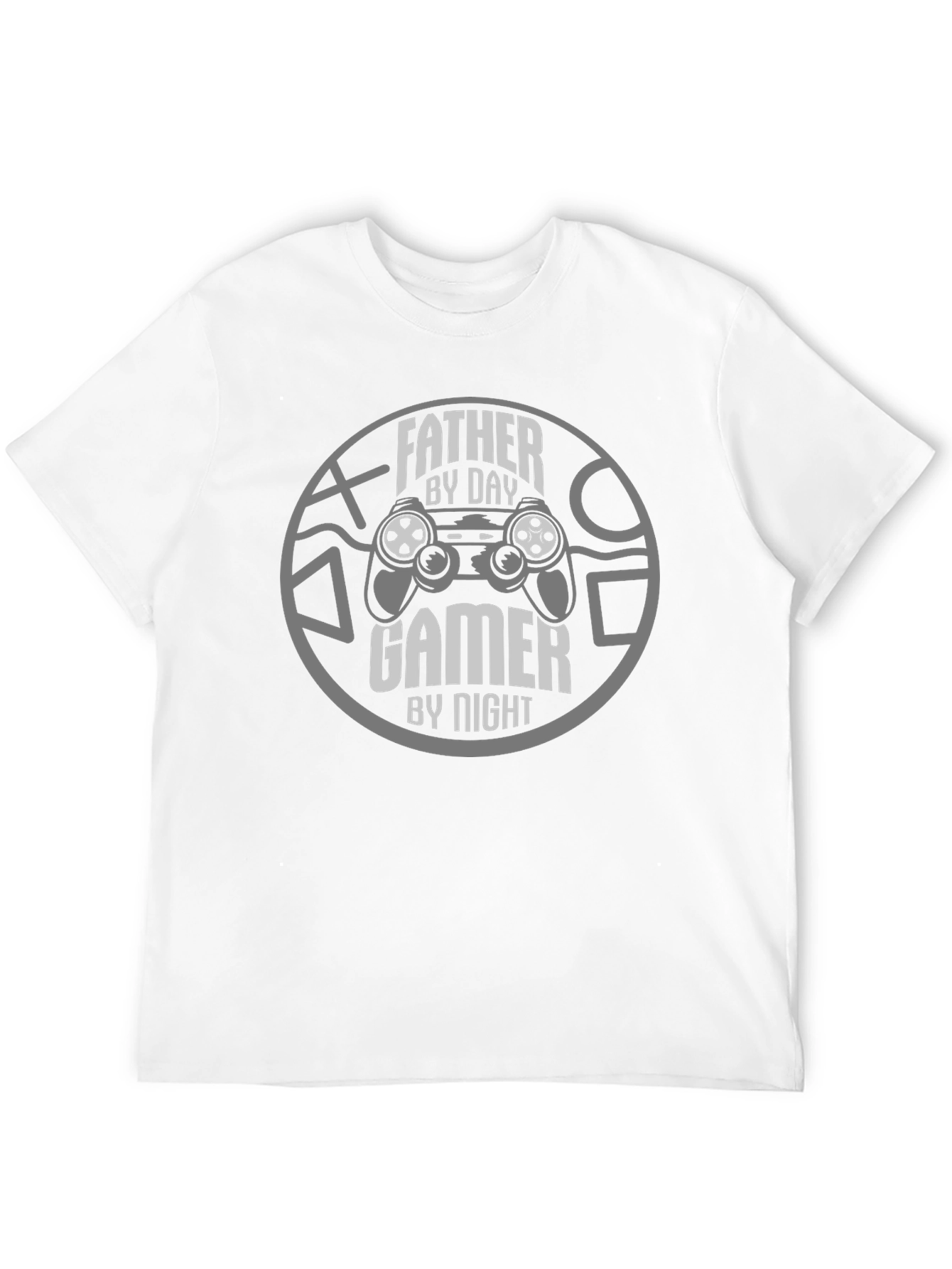 Father By Day Gamer By Night Graphic Tee