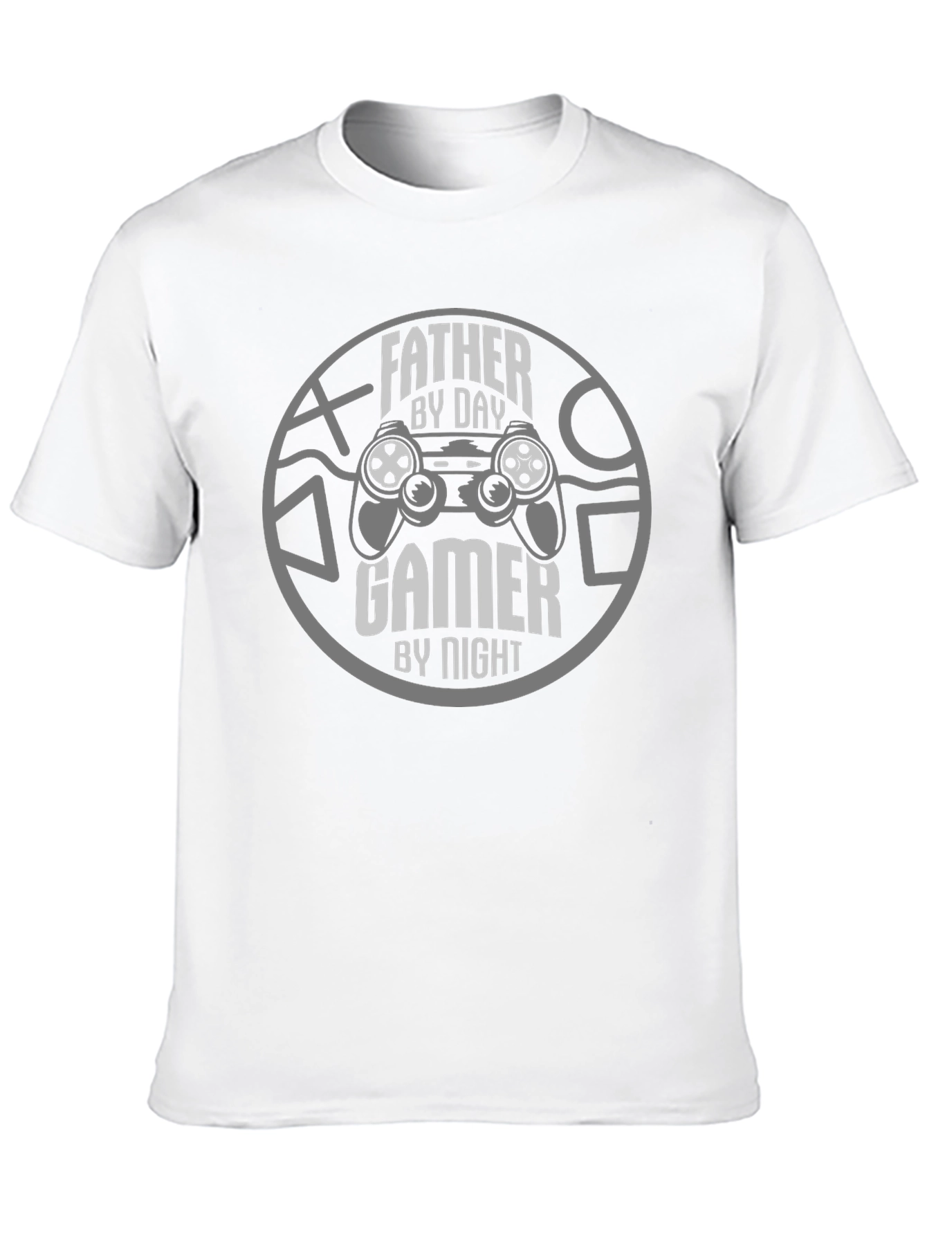 Father By Day Gamer By Night Graphic Tee