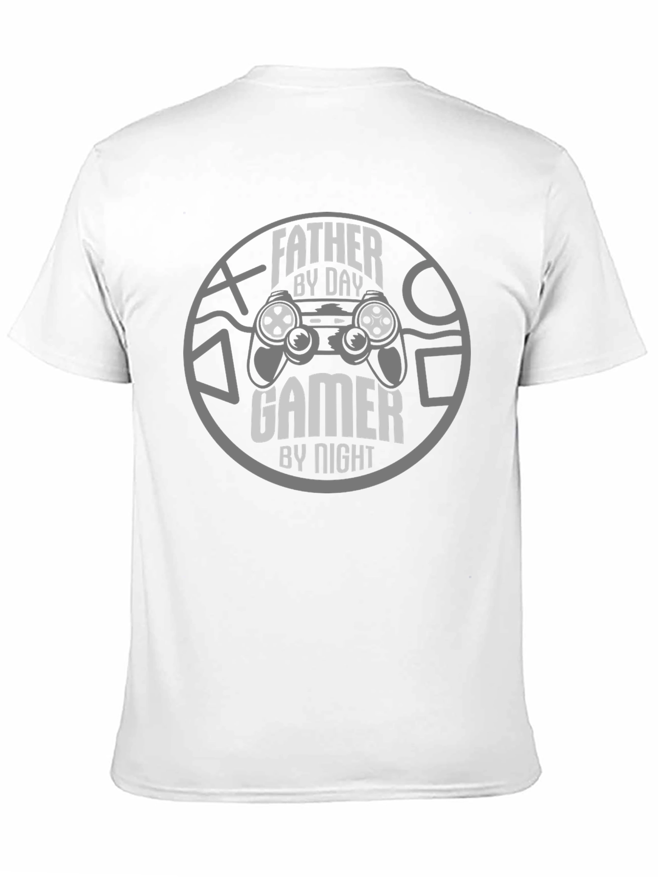 Father By Day Gamer By Night Graphic Tee