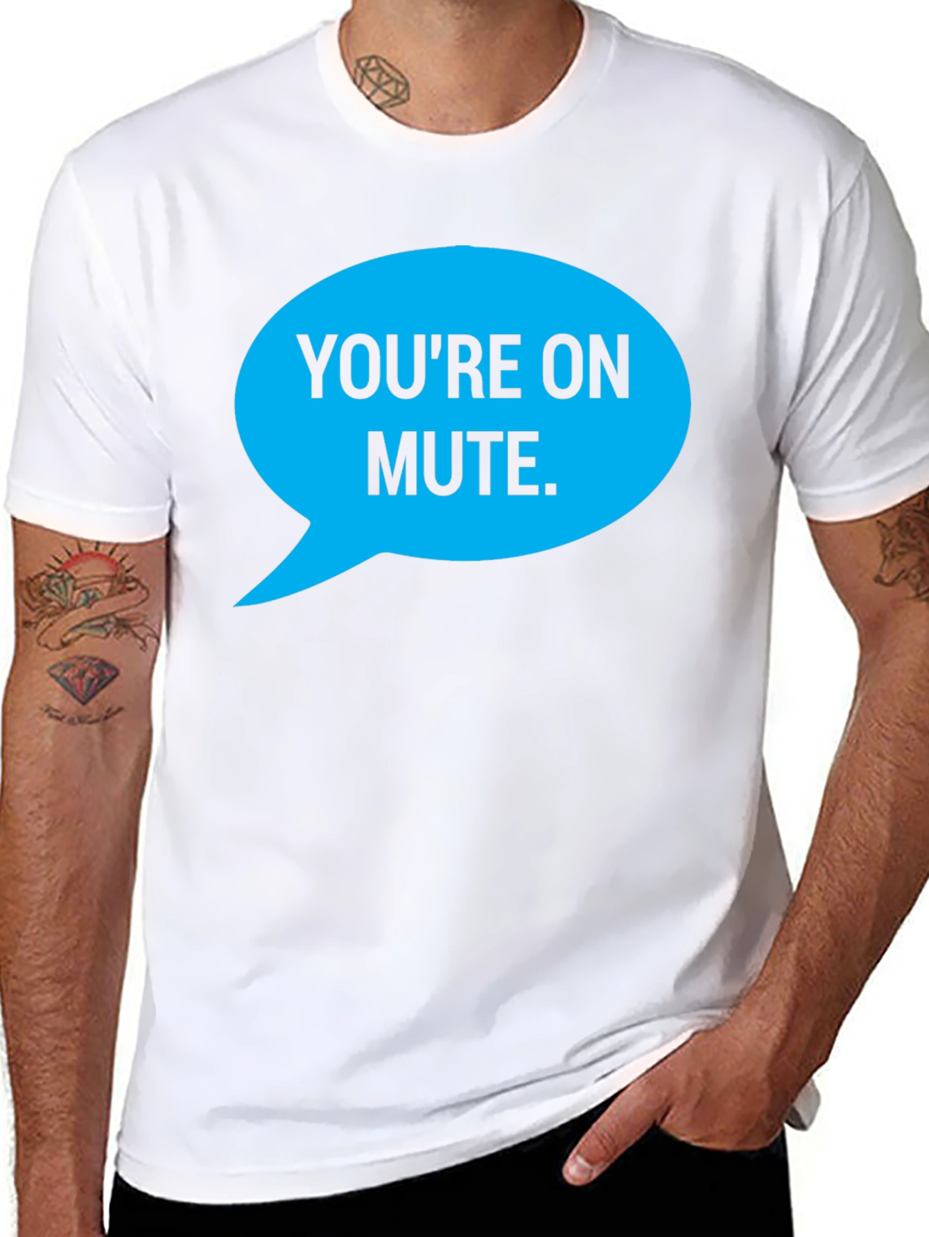 Youre on Mute T-Shirt Funny Conferencing Tee