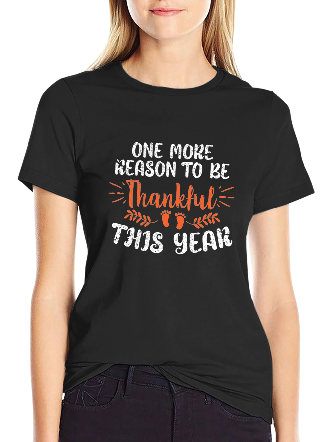 Thankful This Year Black T-Shirt