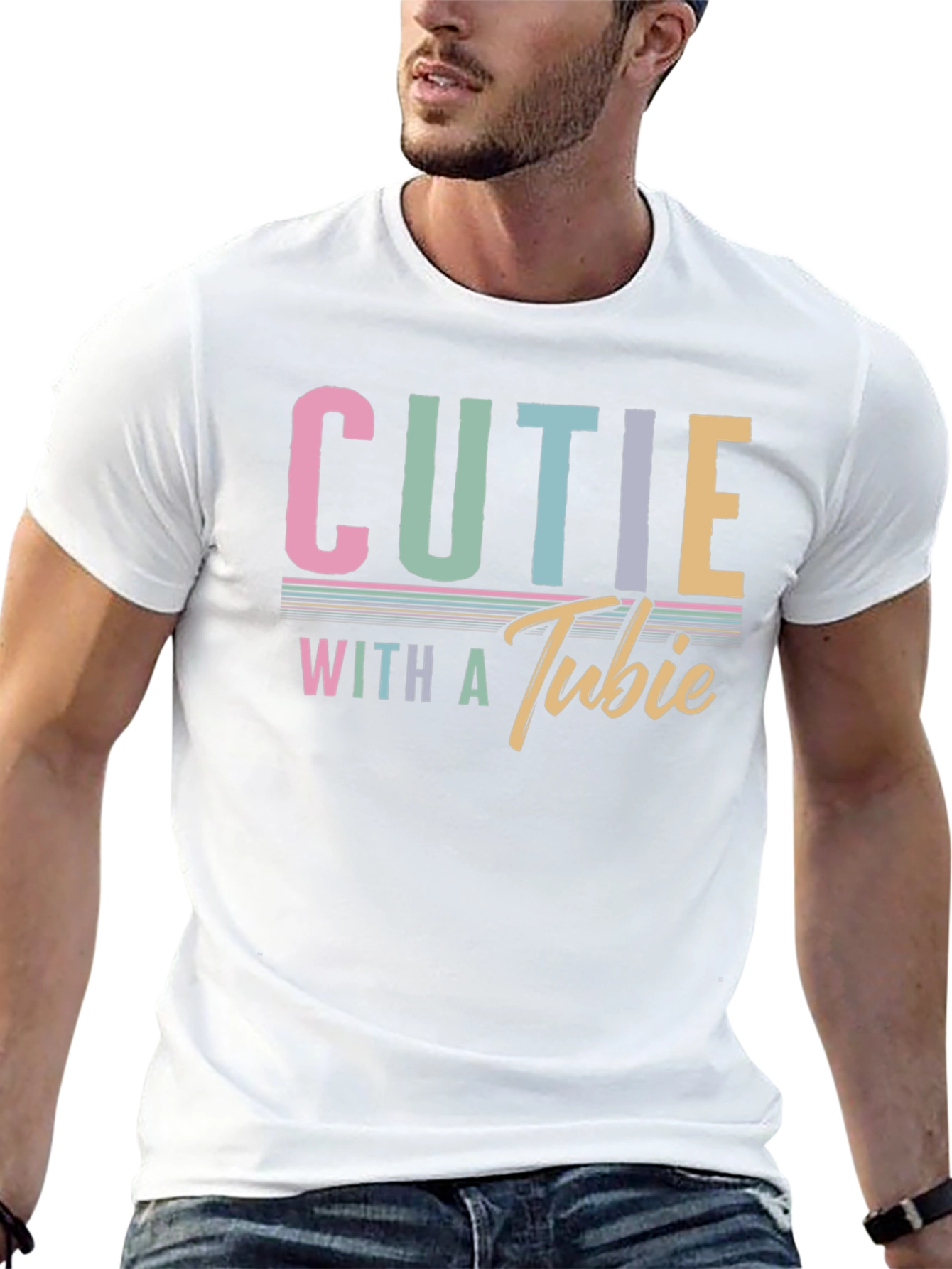 Cutie with a Tubie Graphic Tee