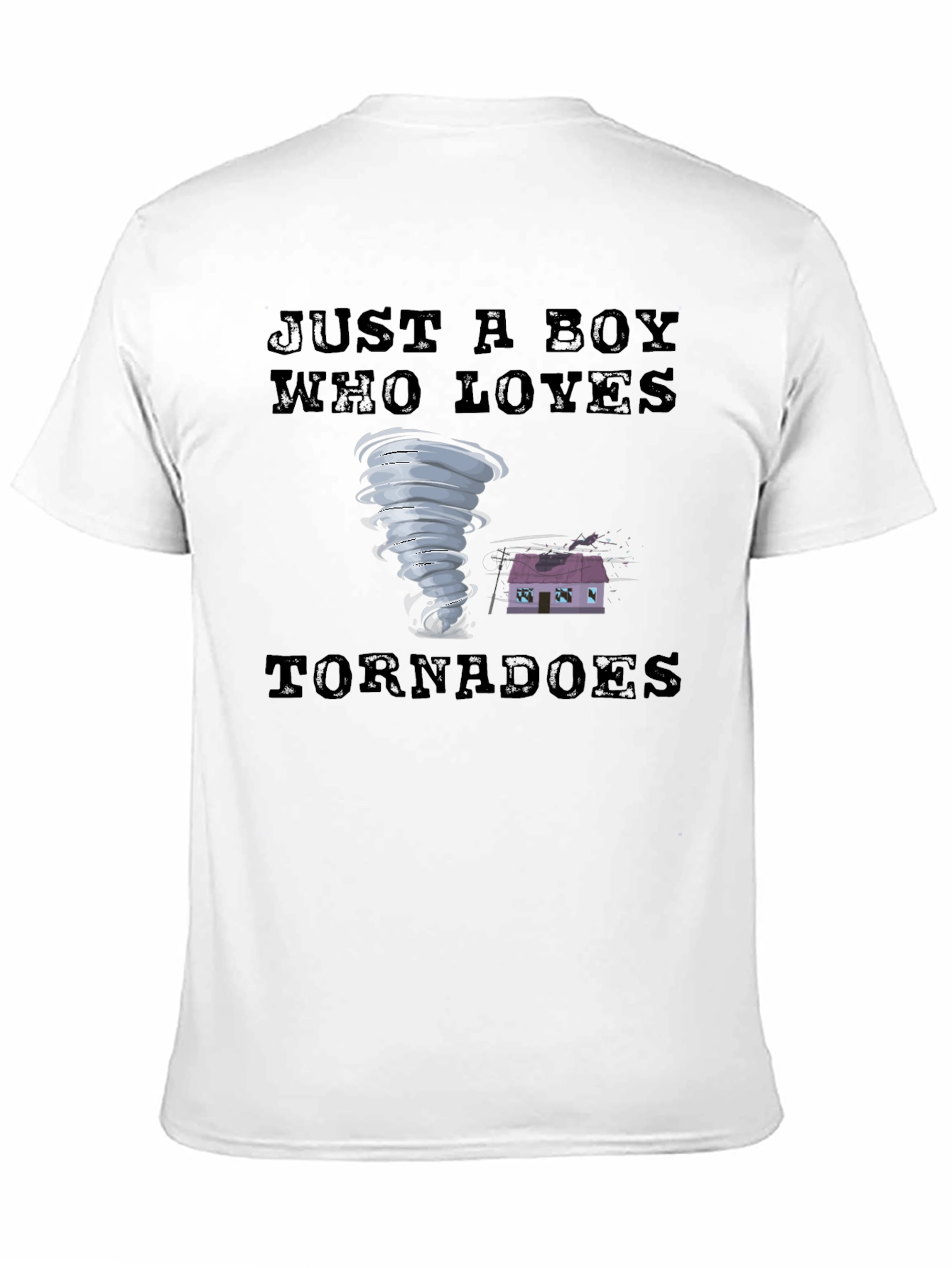 Just a Boy Who Loves Tornadoes T-Shirt