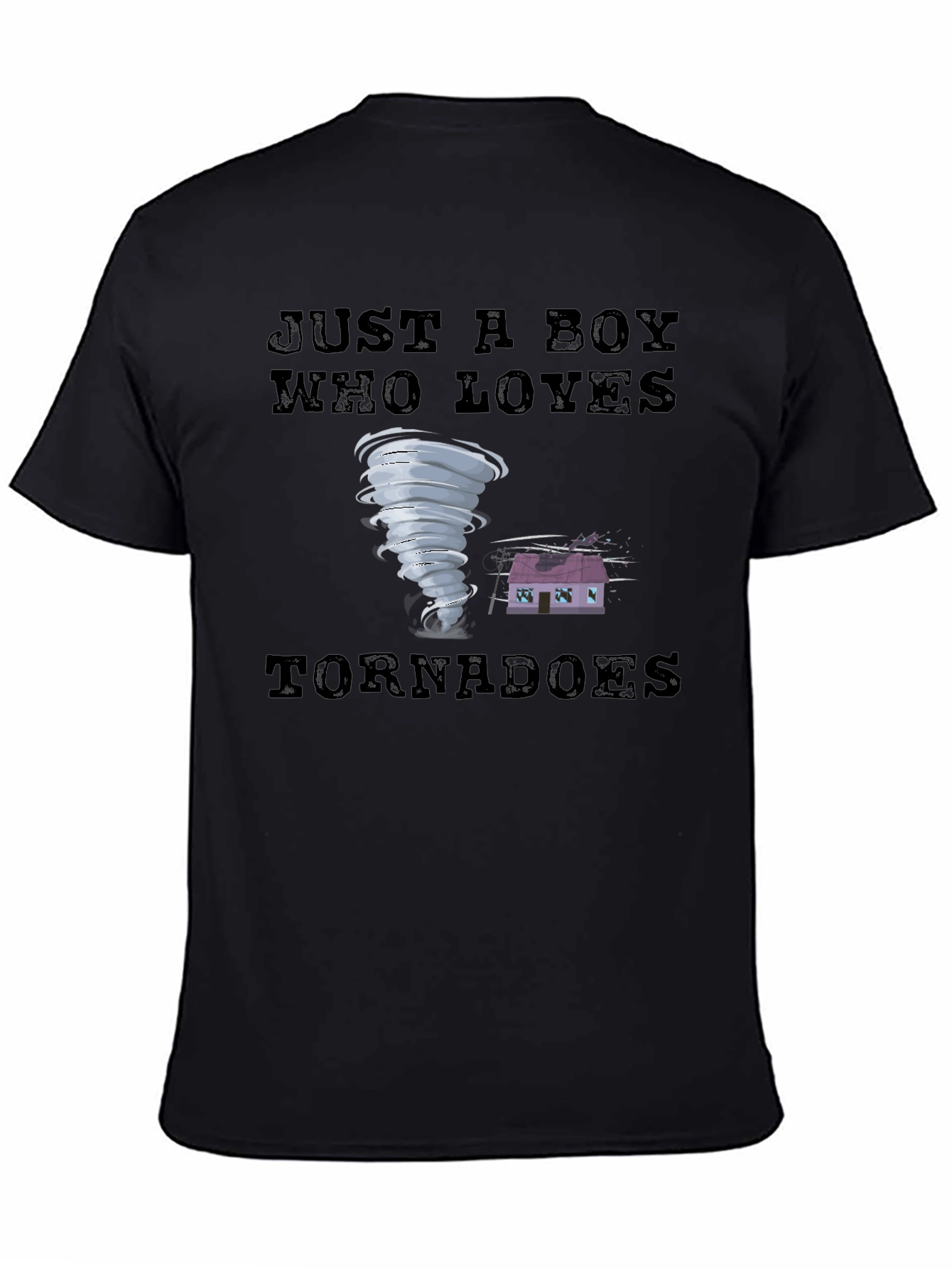 Just a Boy Who Loves Tornadoes T-Shirt