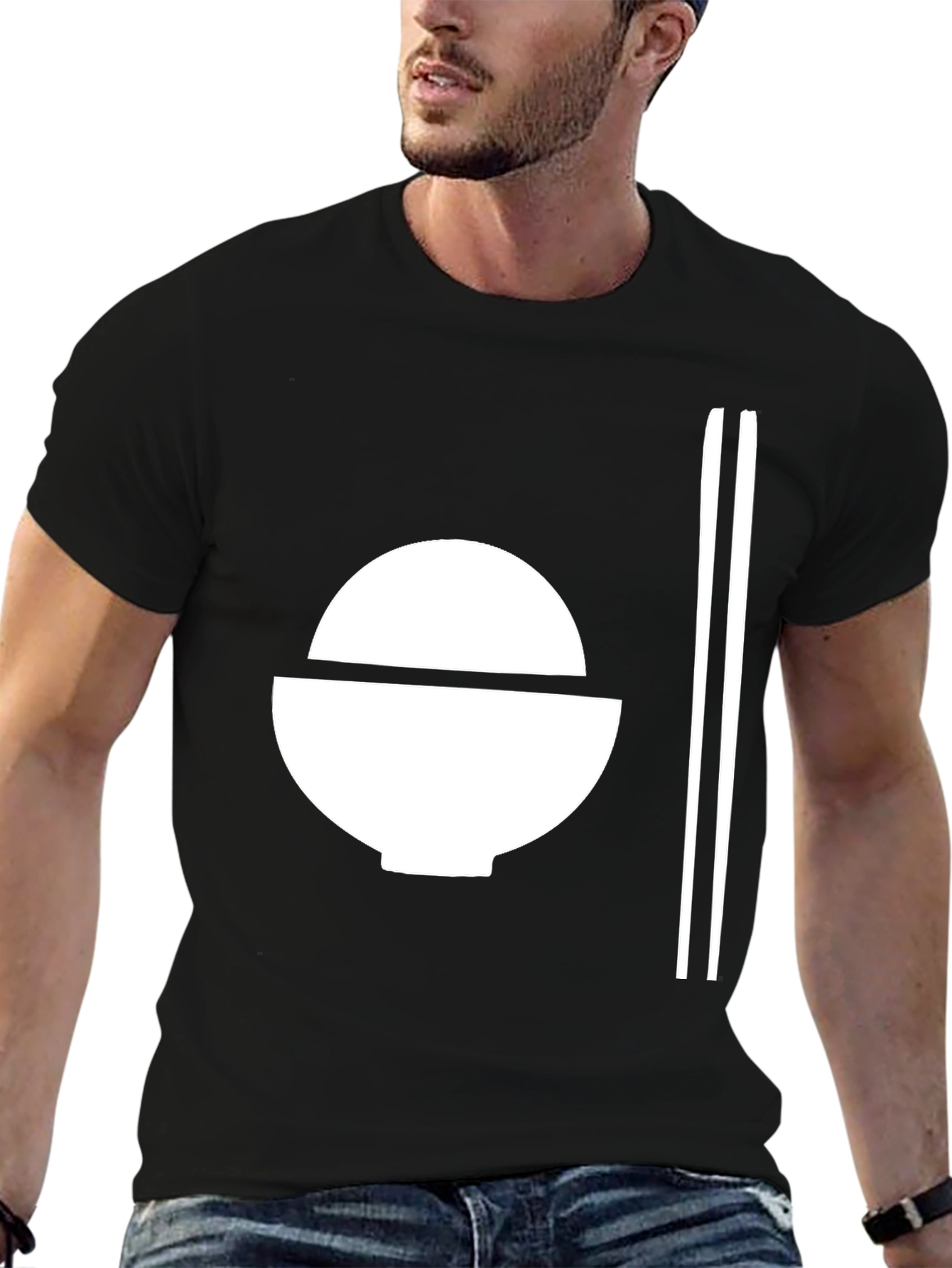 Minimalist Rice Bowl T-Shirt