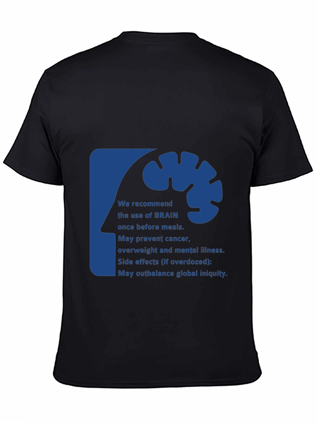Brain Use Recommendation Graphic Tee
