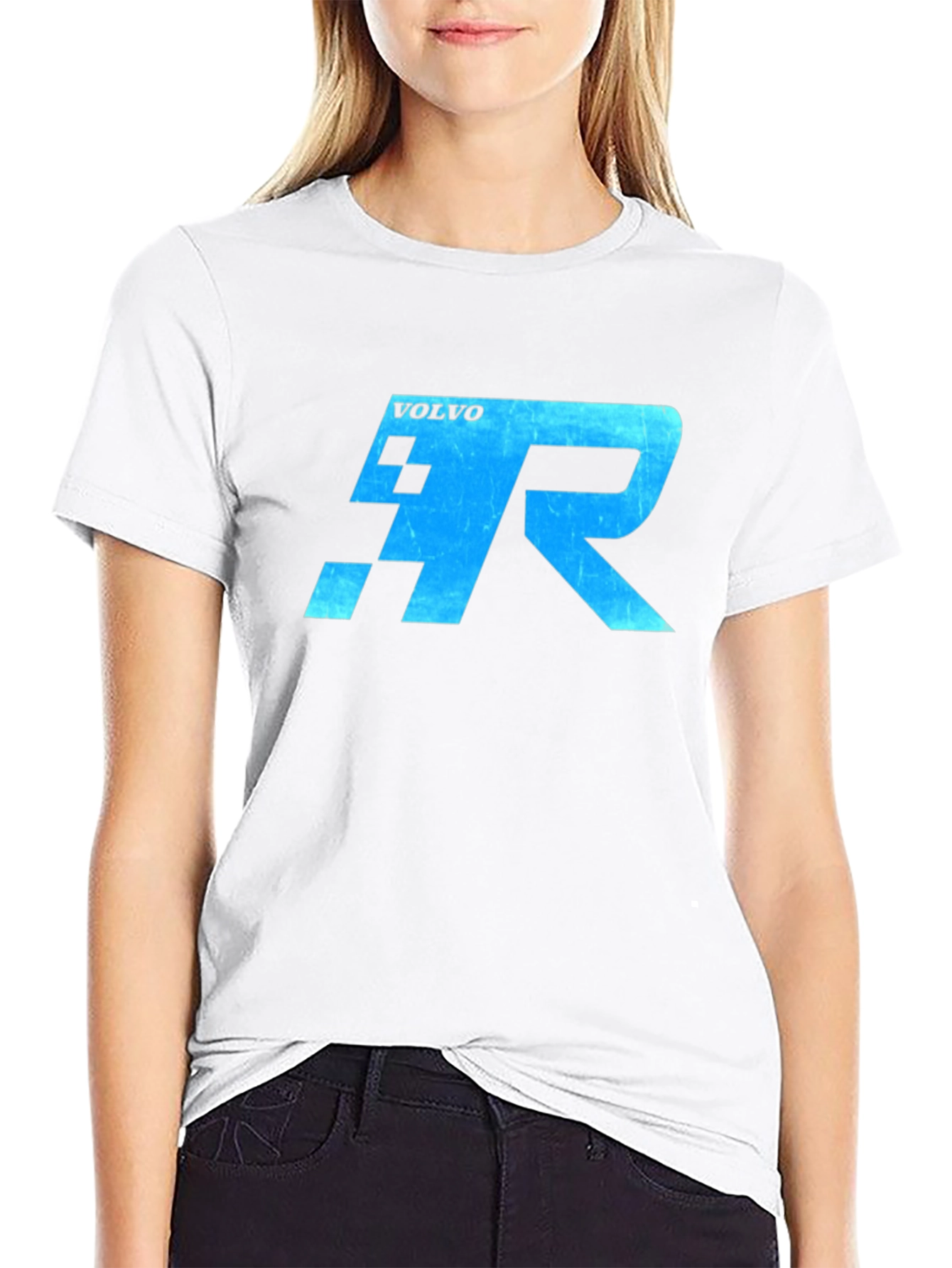 Volvo R T-Shirt - Black Automotive Enthusiast Tee