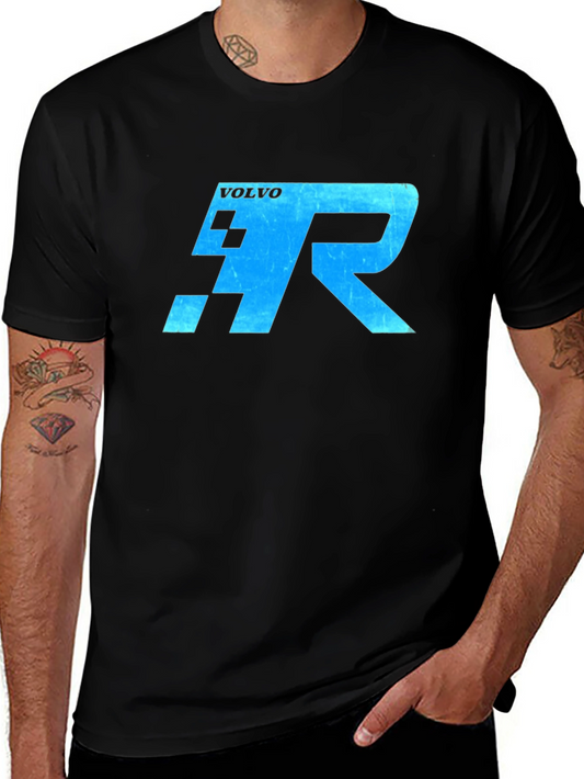 Volvo R T-Shirt - Black Automotive Enthusiast Tee