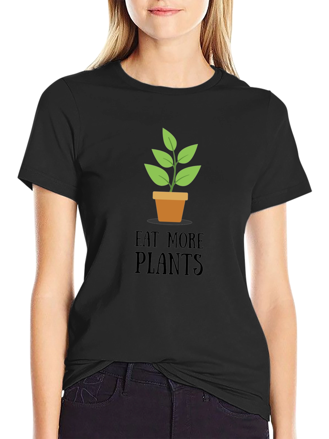 Eat More Plants T-Shirt - Vegan Friendly Tee