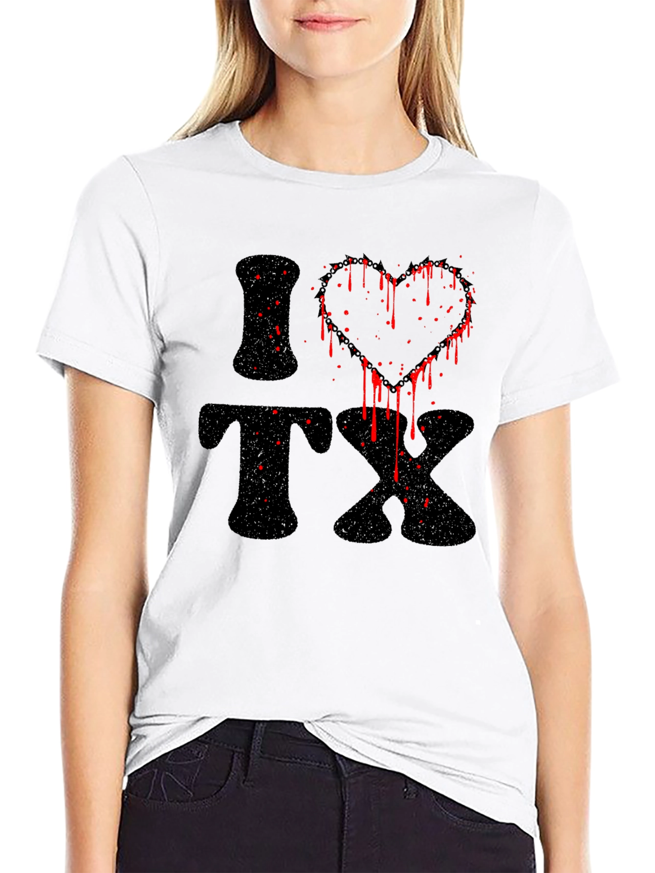 I Heart Texas Horror T-Shirt