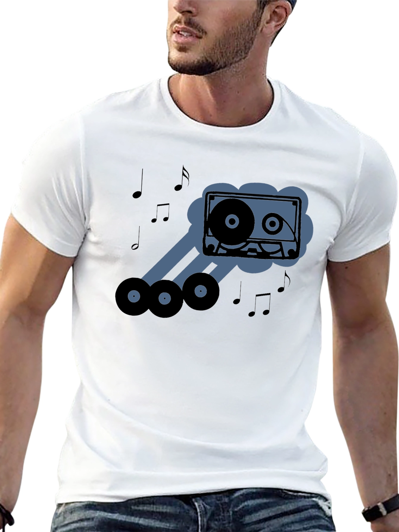 Retro Cassette Music T-Shirt