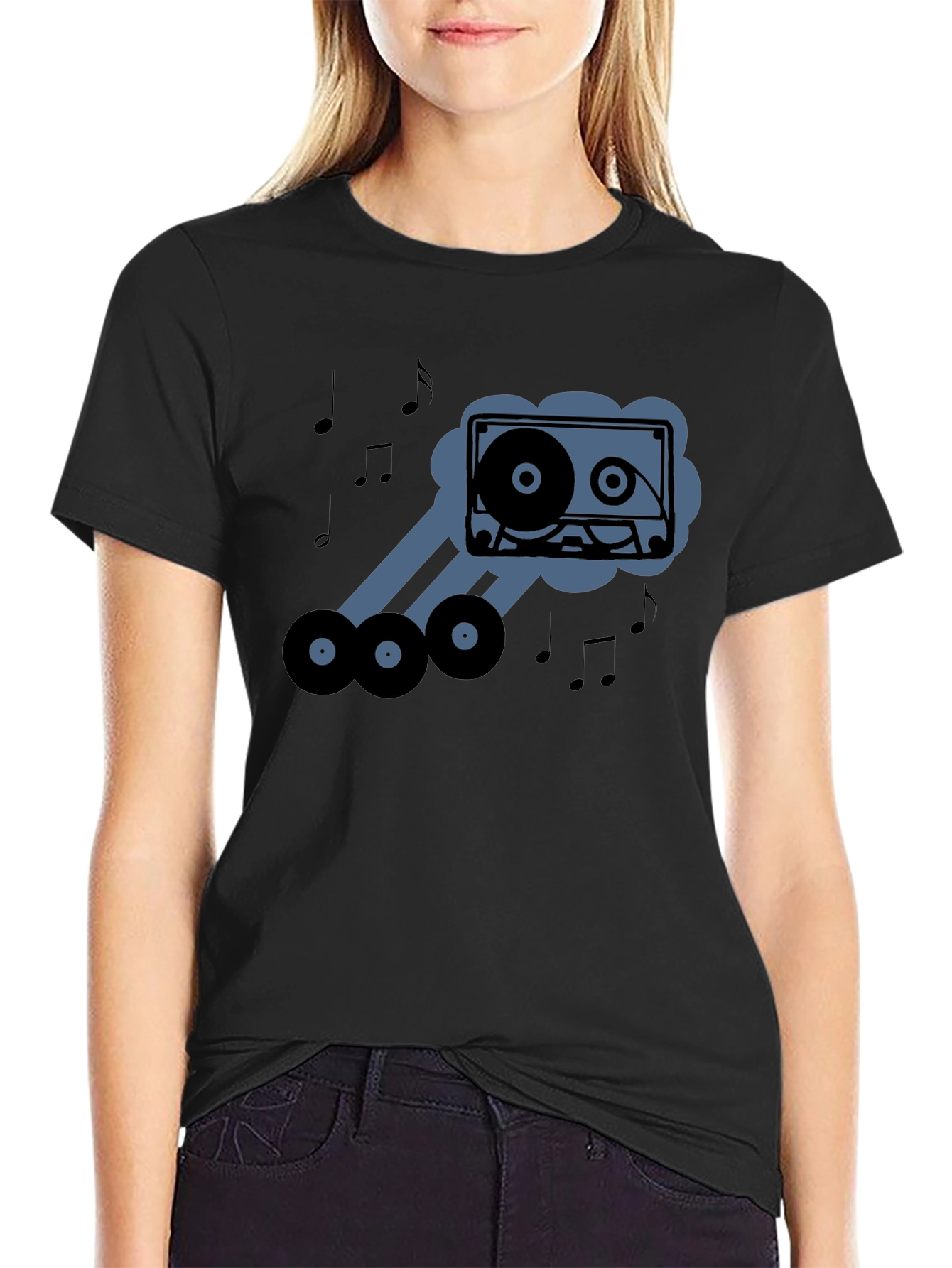 Retro Cassette Music T-Shirt