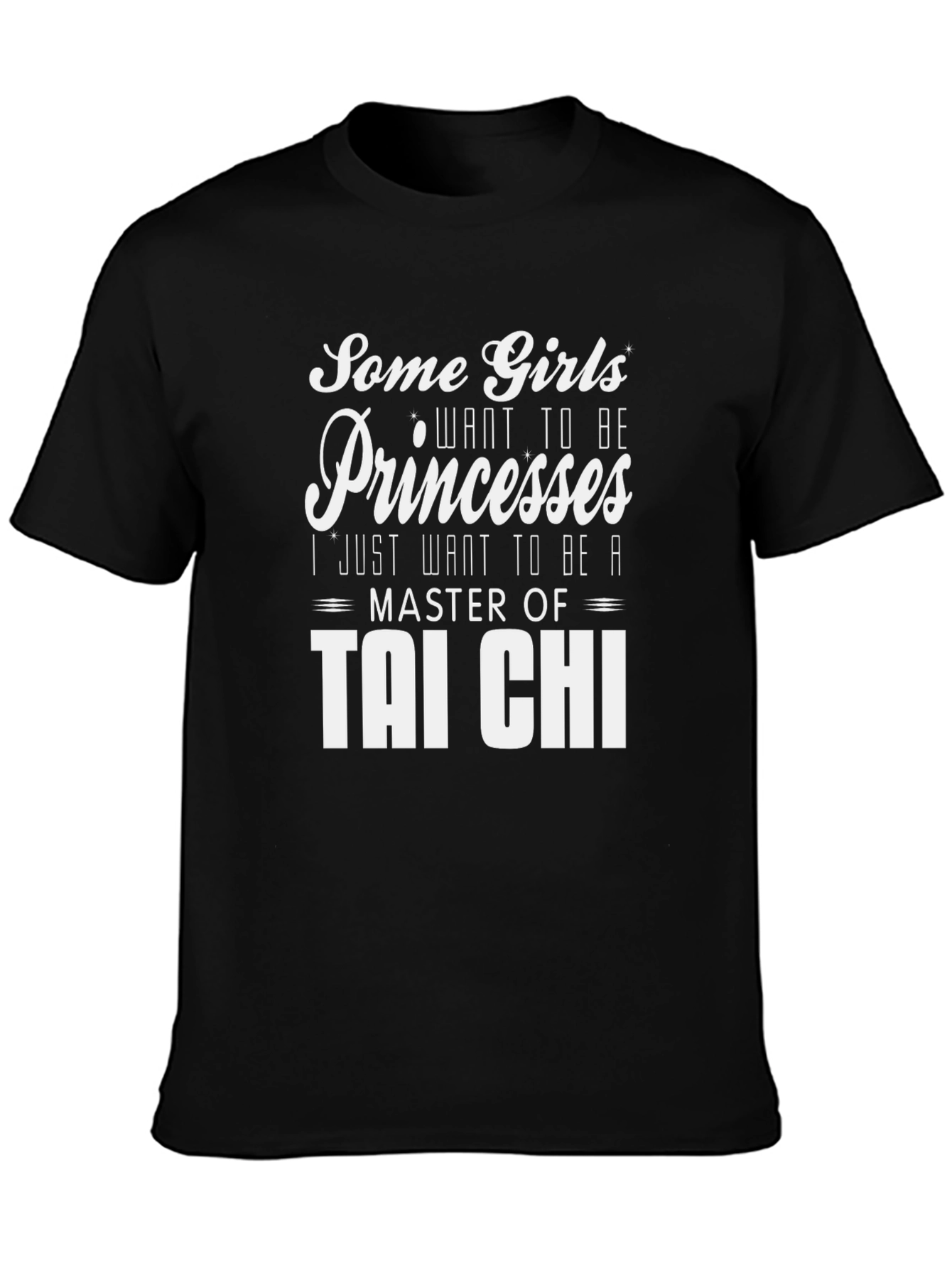 Tai Chi Master Black T-Shirt