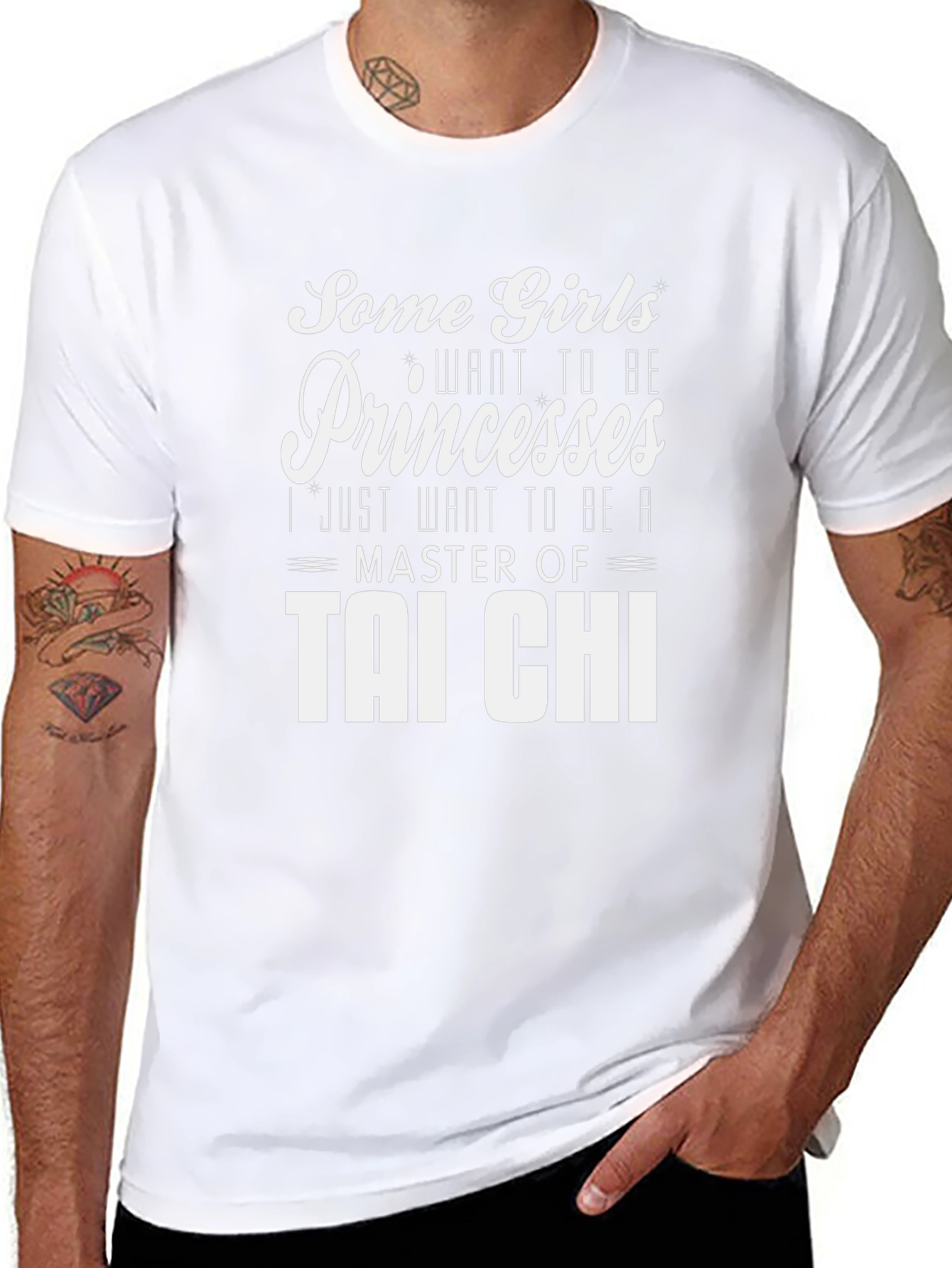 Tai Chi Master Black T-Shirt