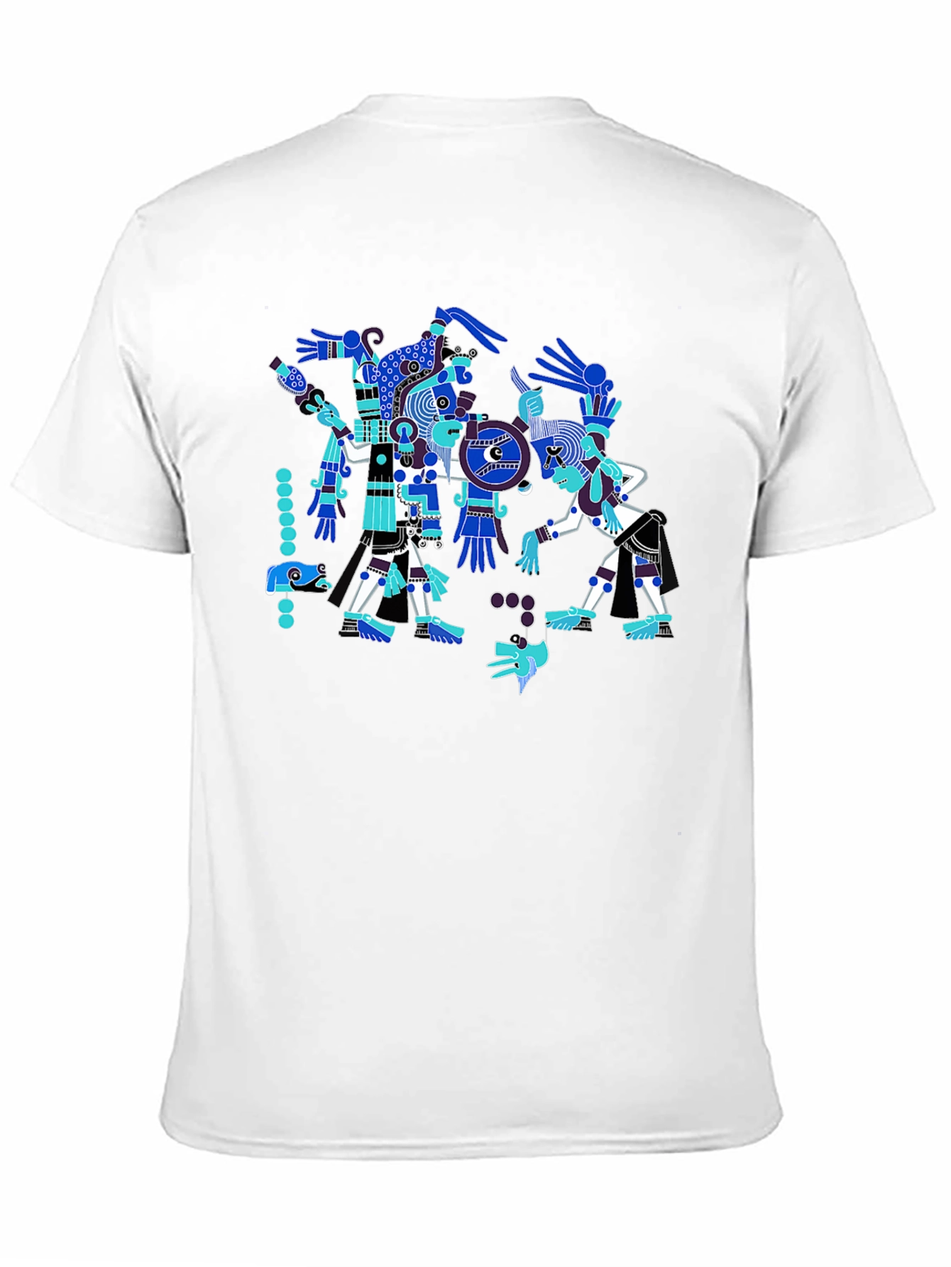 Aztec Art T-Shirt - Black