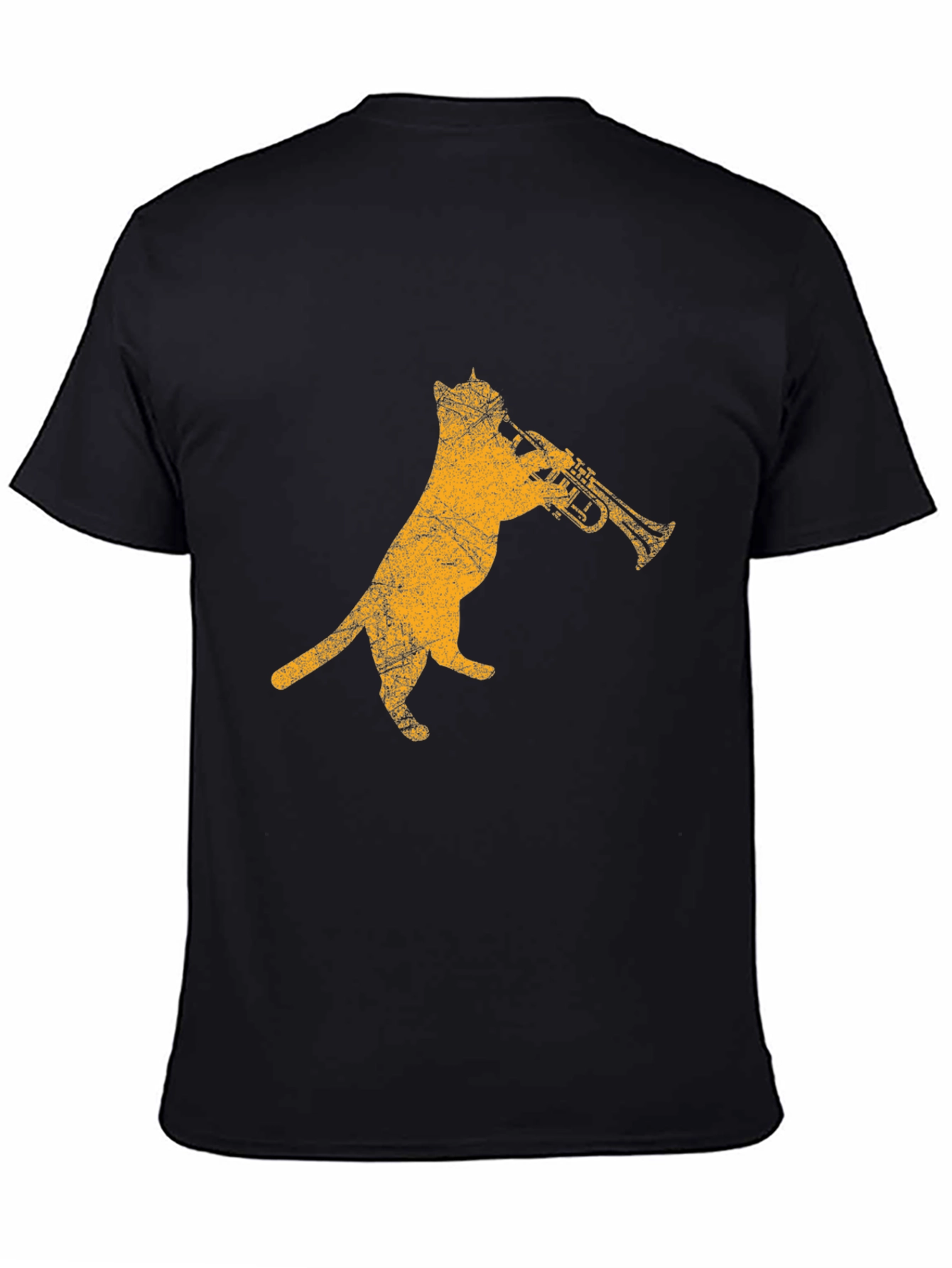 Cool Cat Trumpet Player T-Shirt