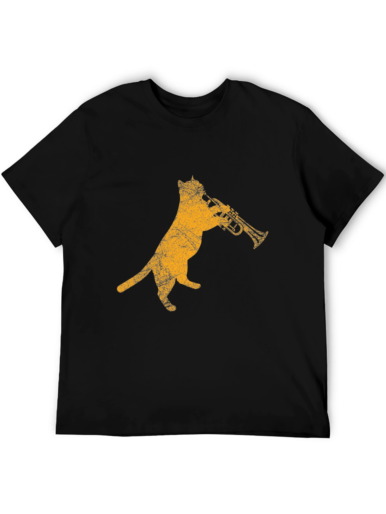 Cool Cat Trumpet Player T-Shirt